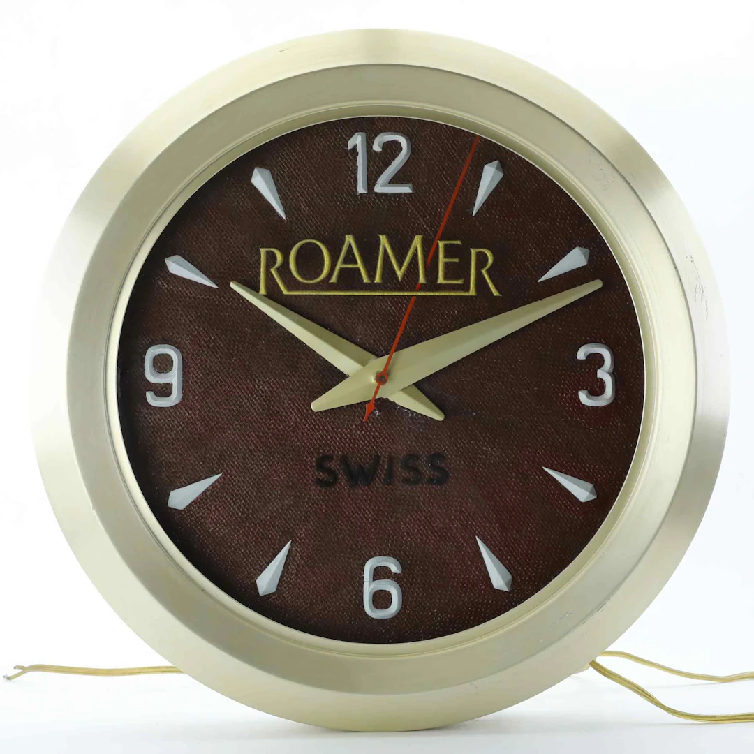 VÄGGUR, Roamer, Beluma Basel, Swiss made, 1950/60-tal.