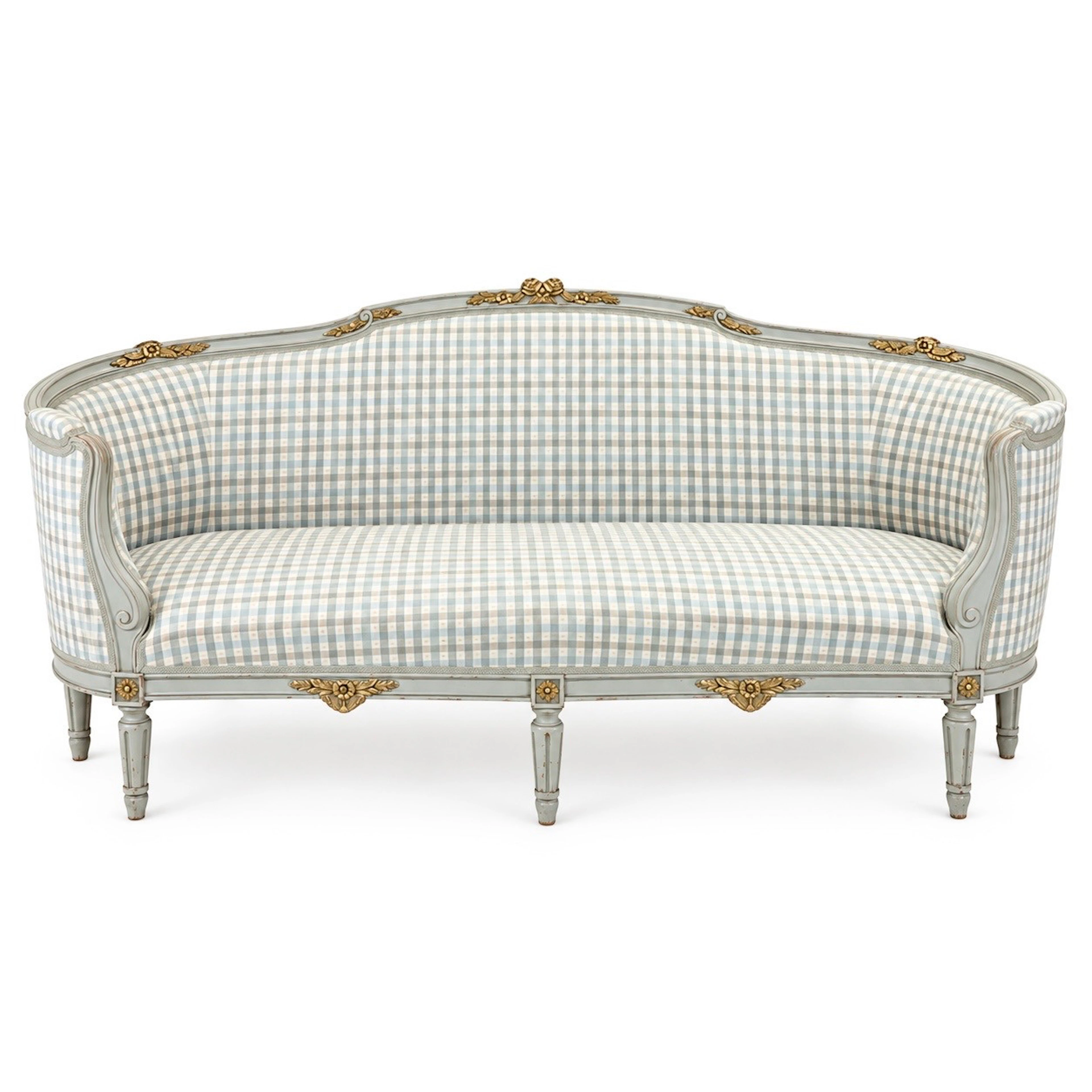 SOFFA, baljmodell, gustaviansk-stil, 18/1900-tal.