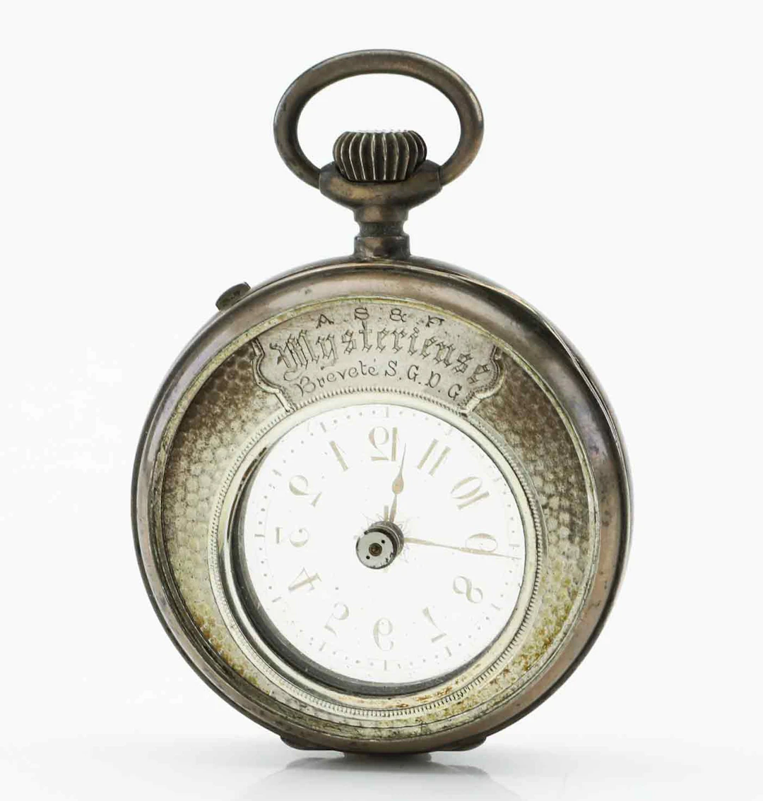 FICKUR, Mystérieuse Breveté S.G.D.G, Armand Schwob & Frère, Schweiz, ca 1890.