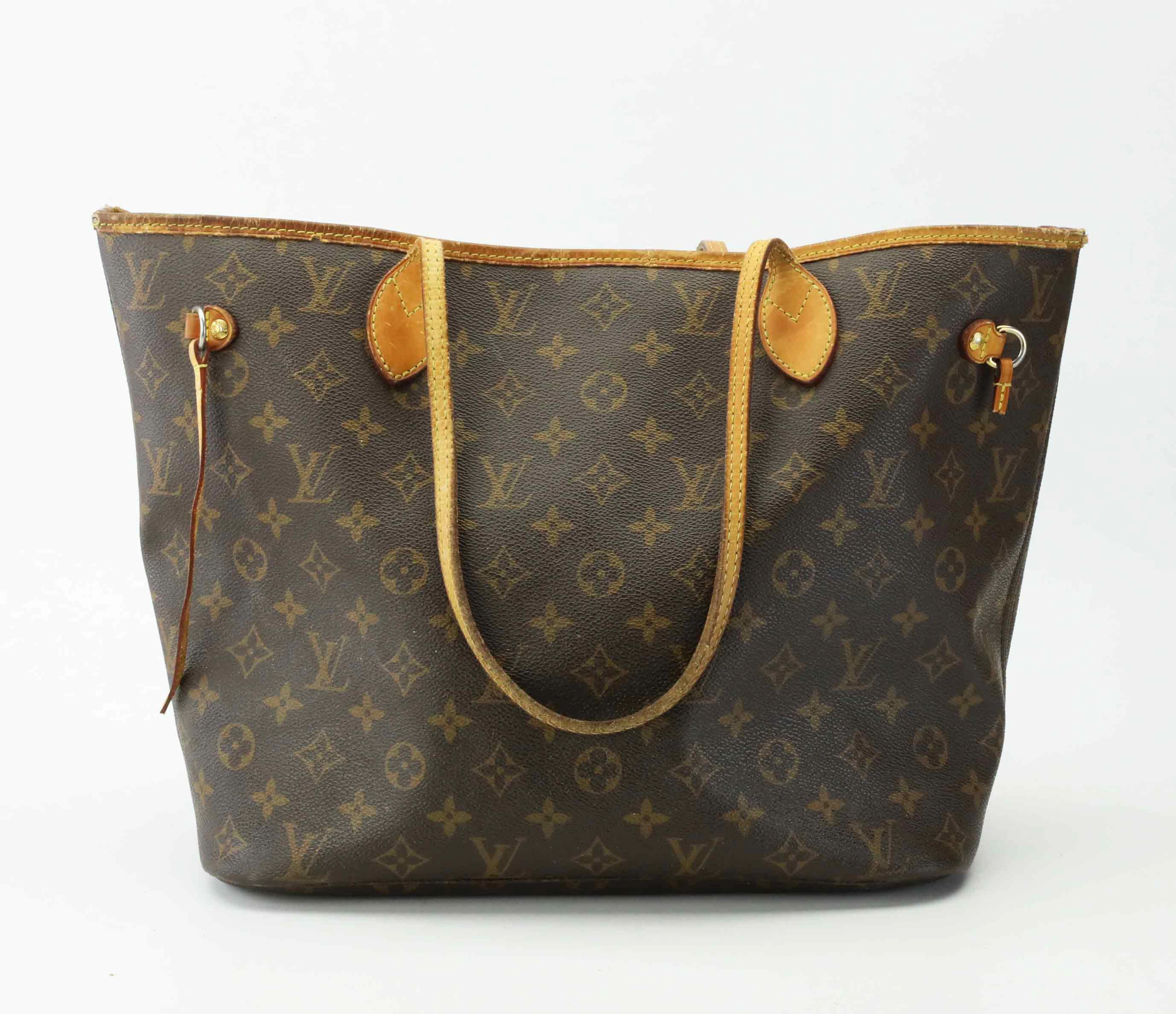 LOUIS VUITTON. väska, Neverfull MM, tillverkad 2008.