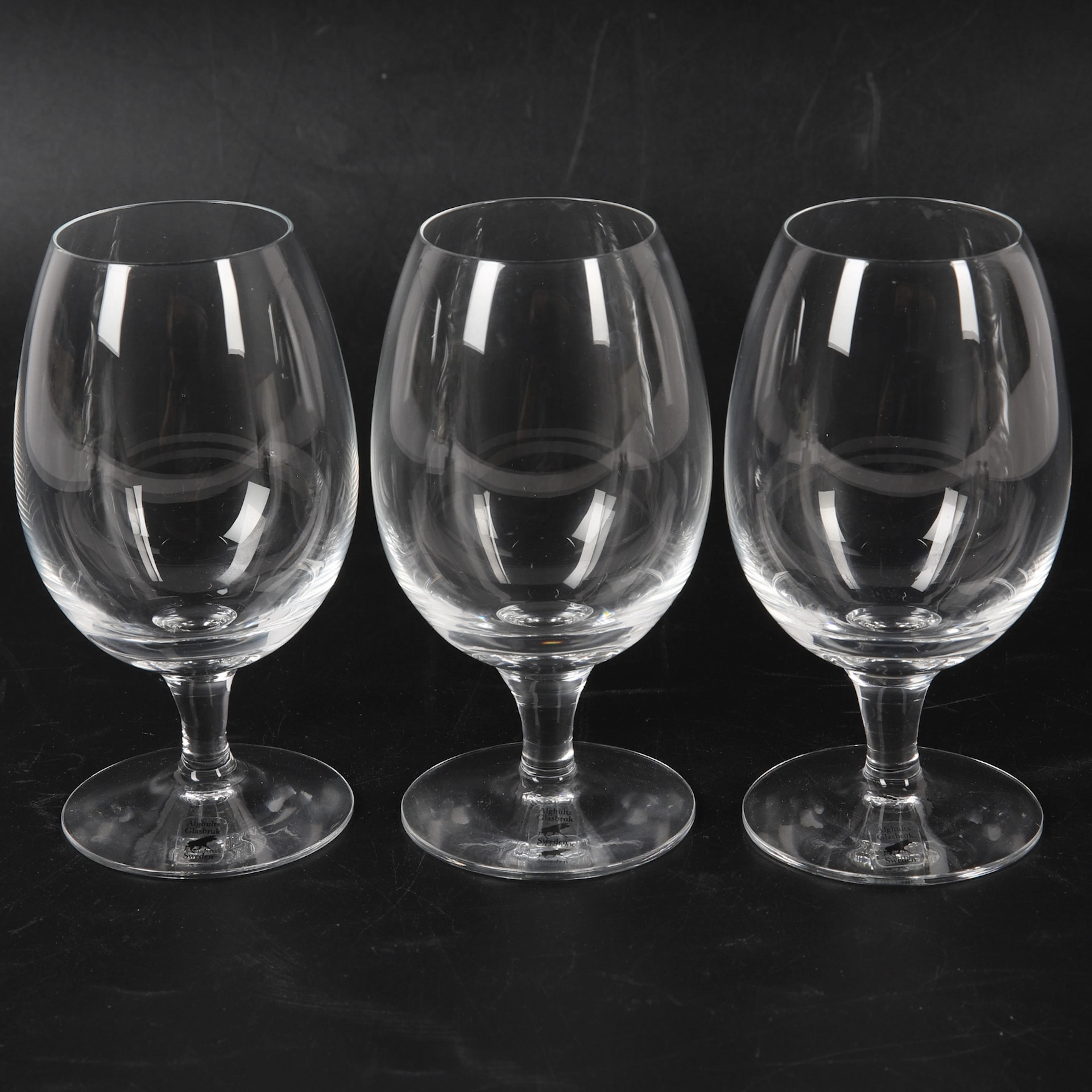 GLAS, parti 48 delar, Älghult glasbruk.