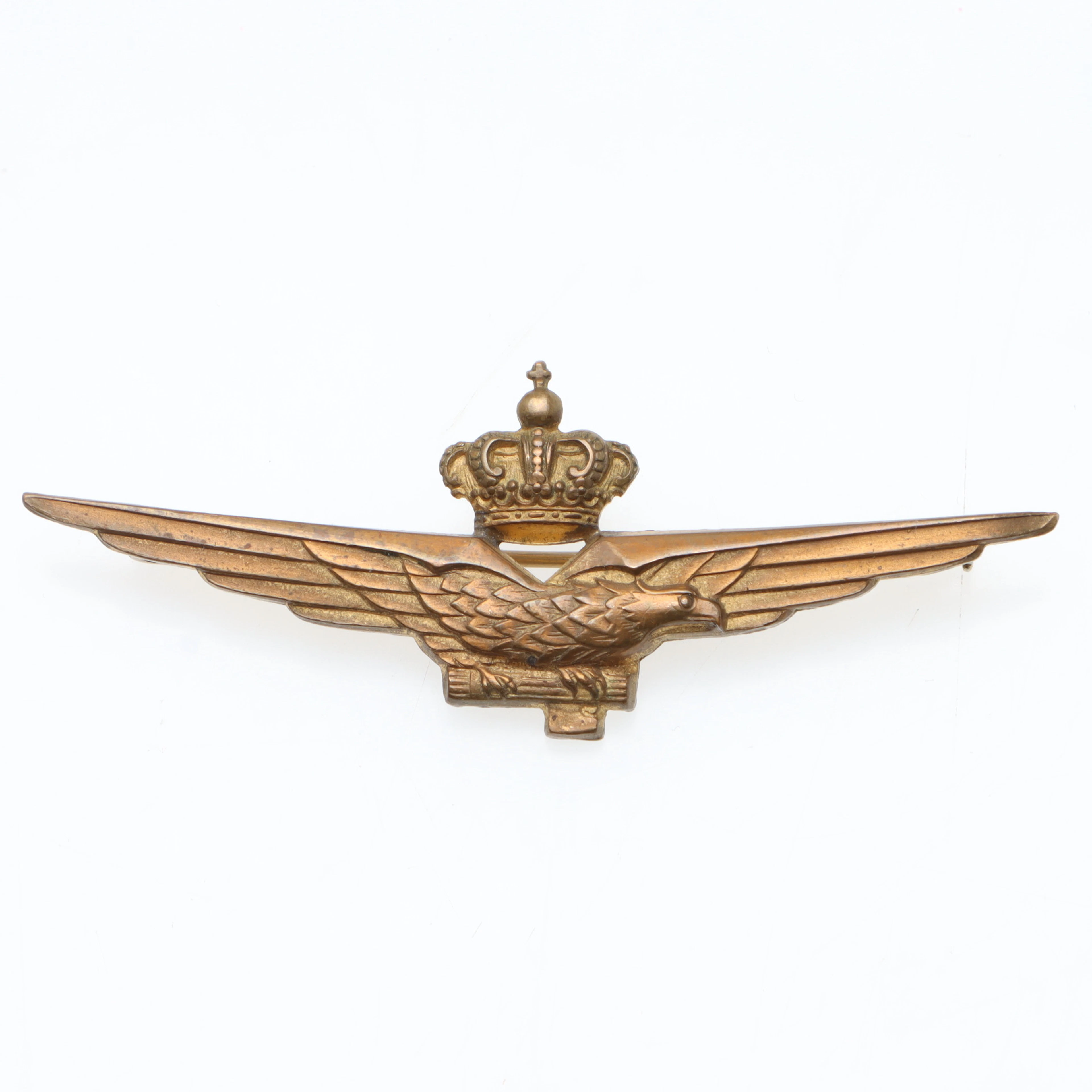 MEDALJ, Regia Aeronautica, förgylld, Italien, WW2.