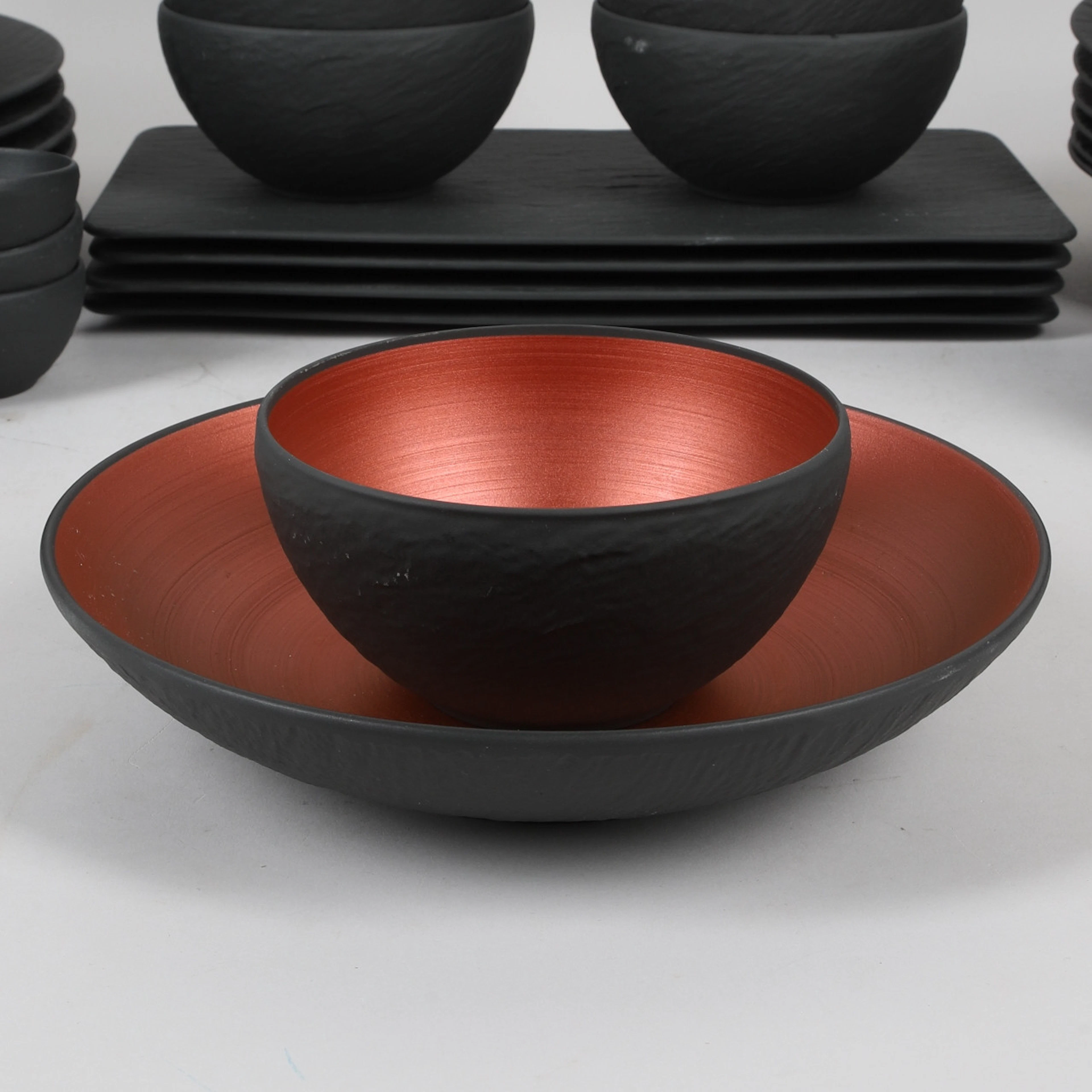 MATSERVISDELAR, 58 delar, premiumporslin, Manufacture Rock, Villeroy & Boch.