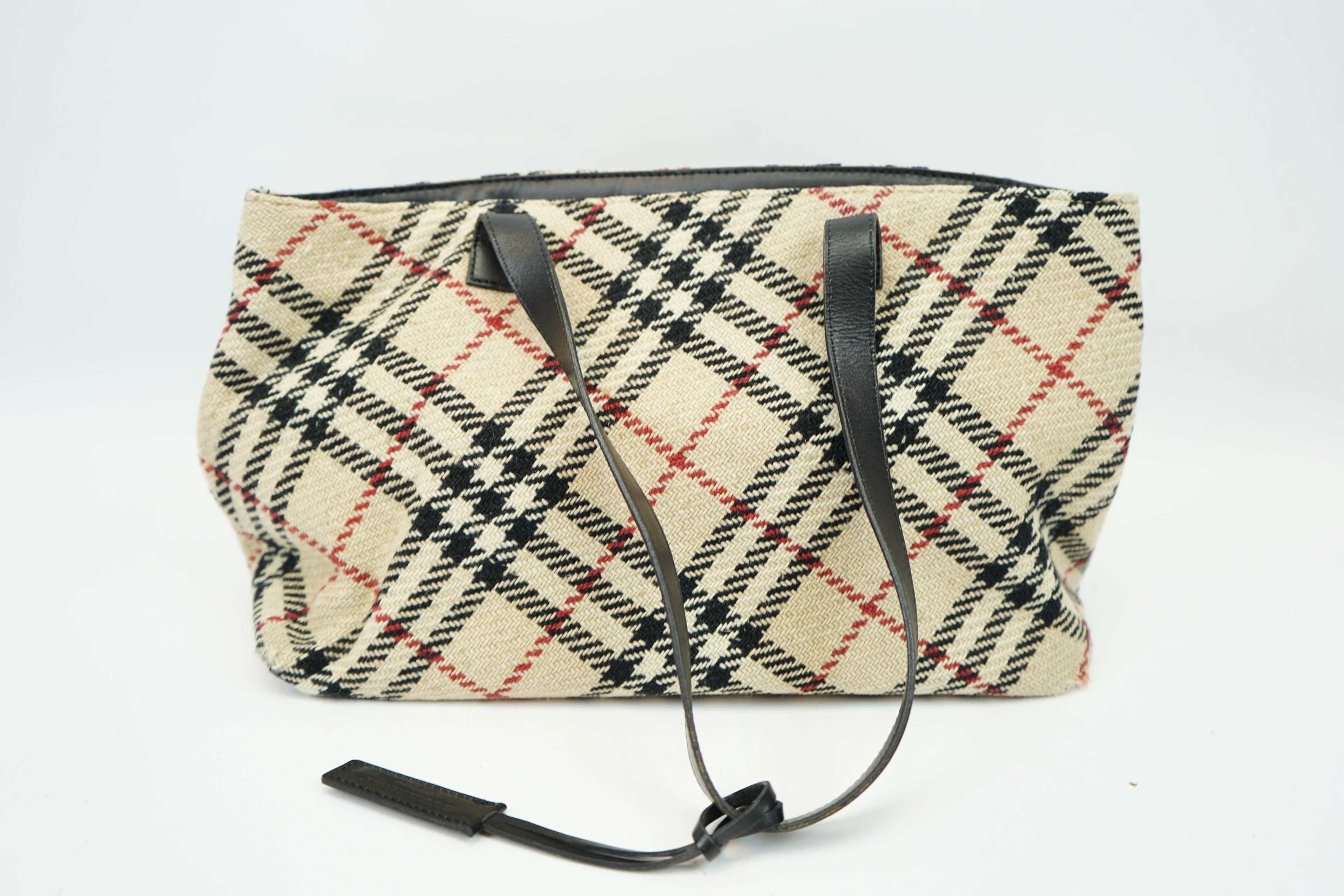 Burberry, bolso, textil.
