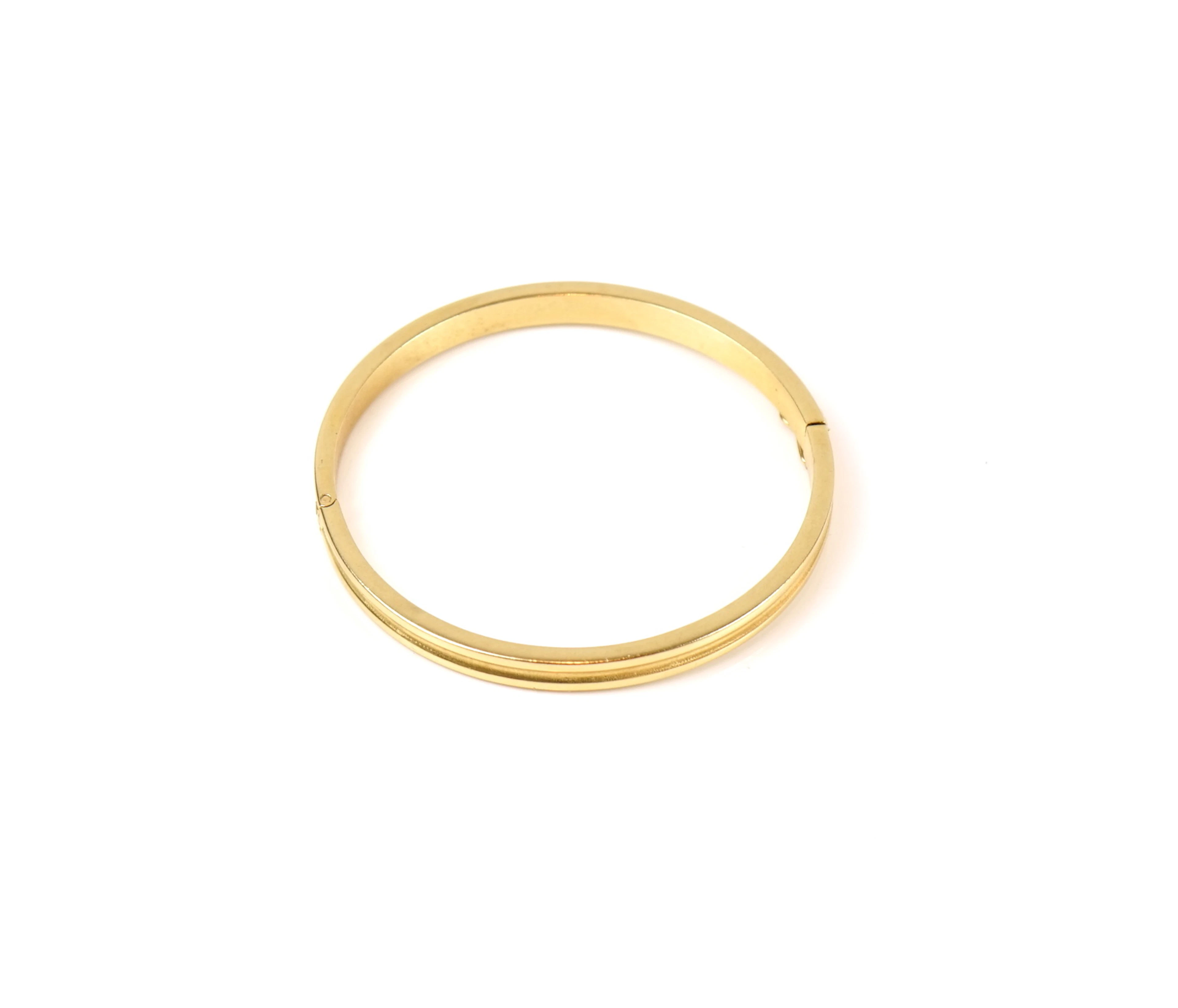 Brazalete, marco, oro 18Ky.