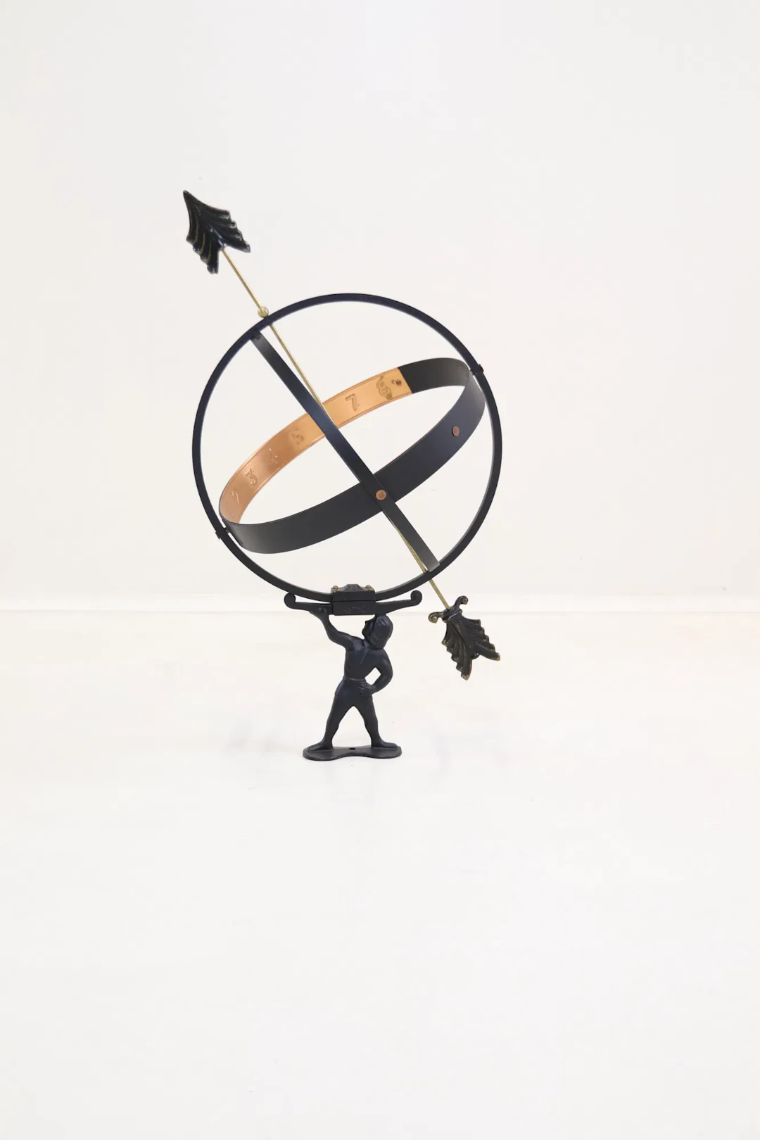 Sundial, metal.