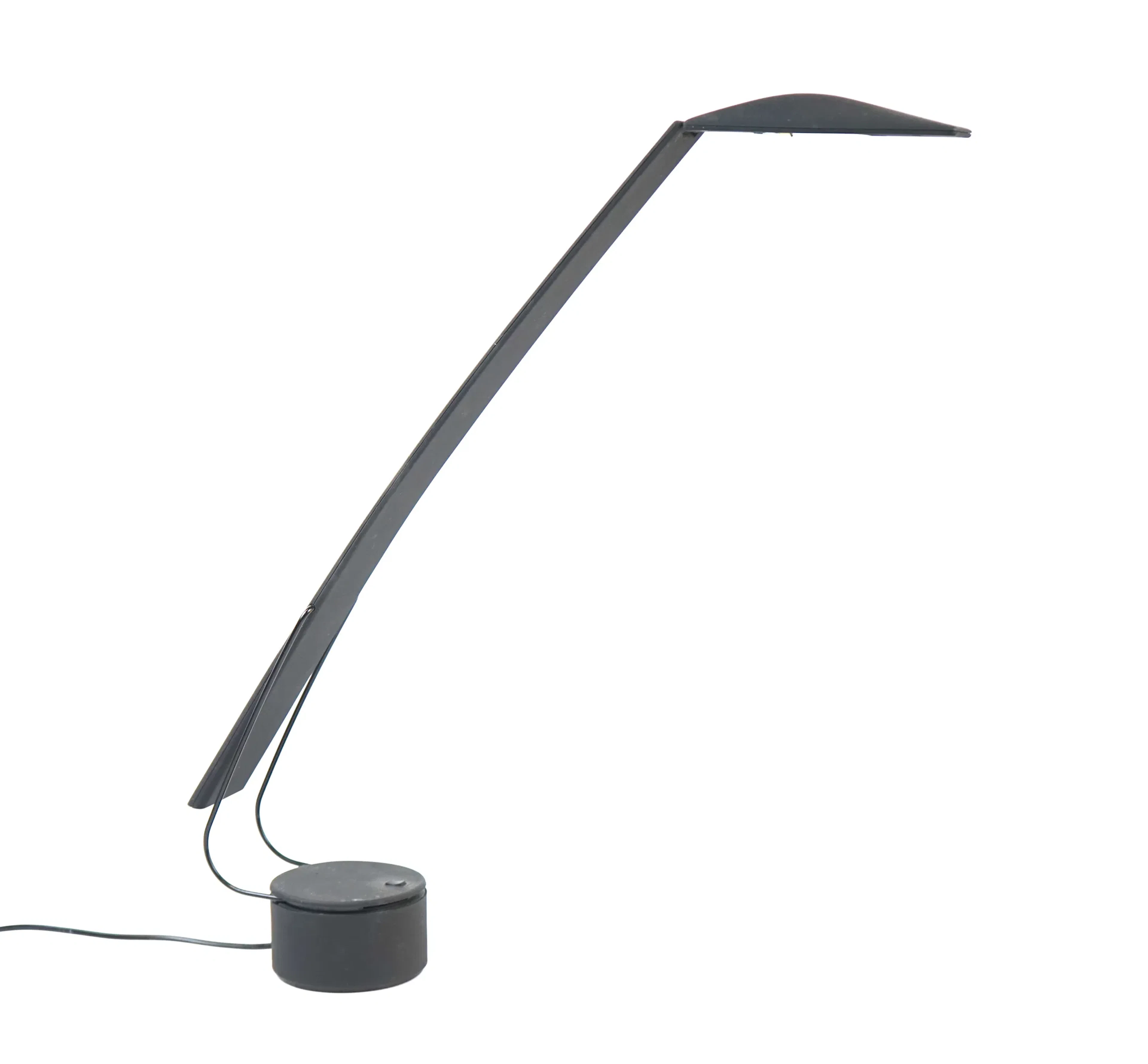 Lampada da tavolo, plastica, ''Dove'', Italiana Luce.