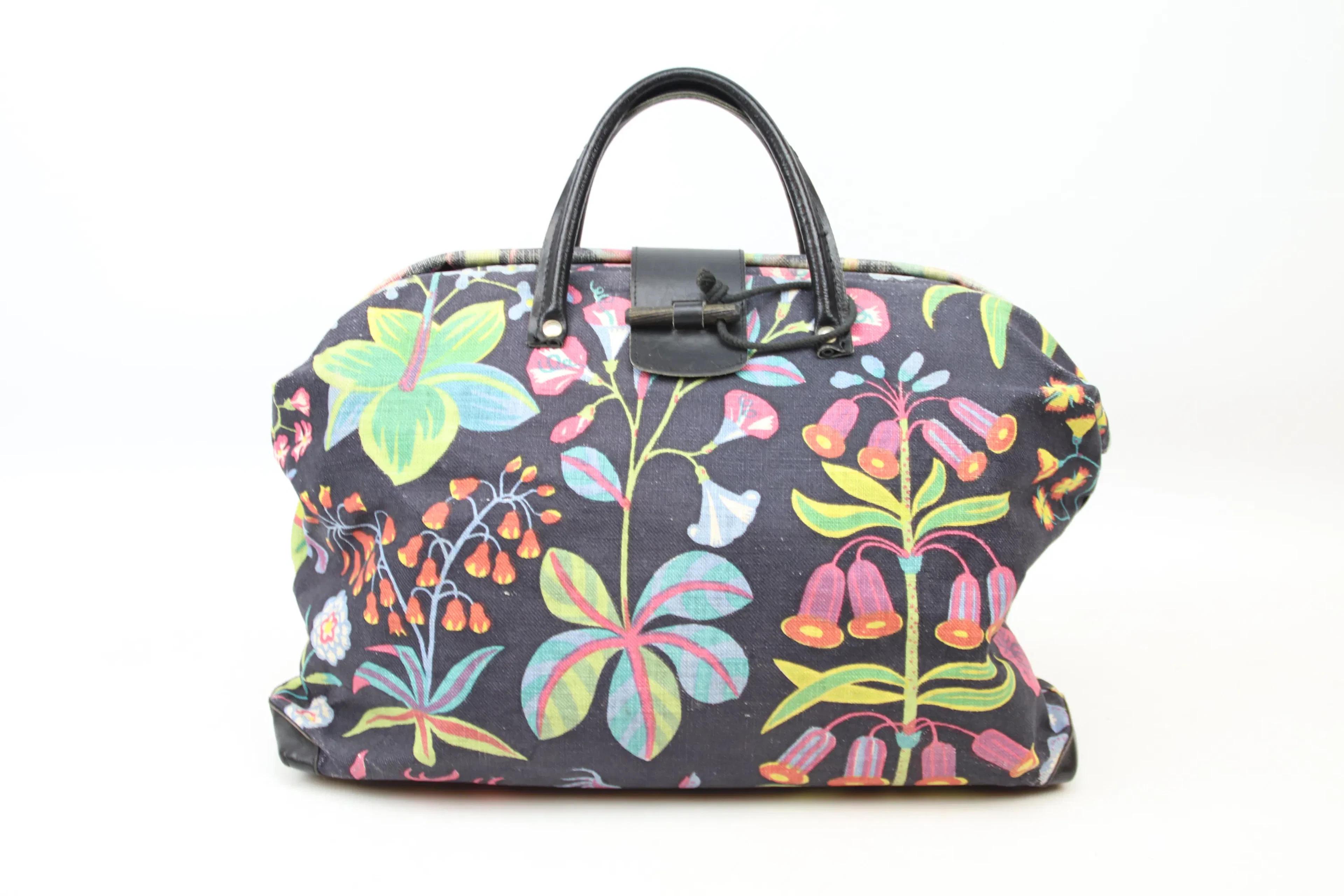 Josef Frank, una borsa, tessuti, dettagli in pelle, "Sotto l'Equatore", Firma