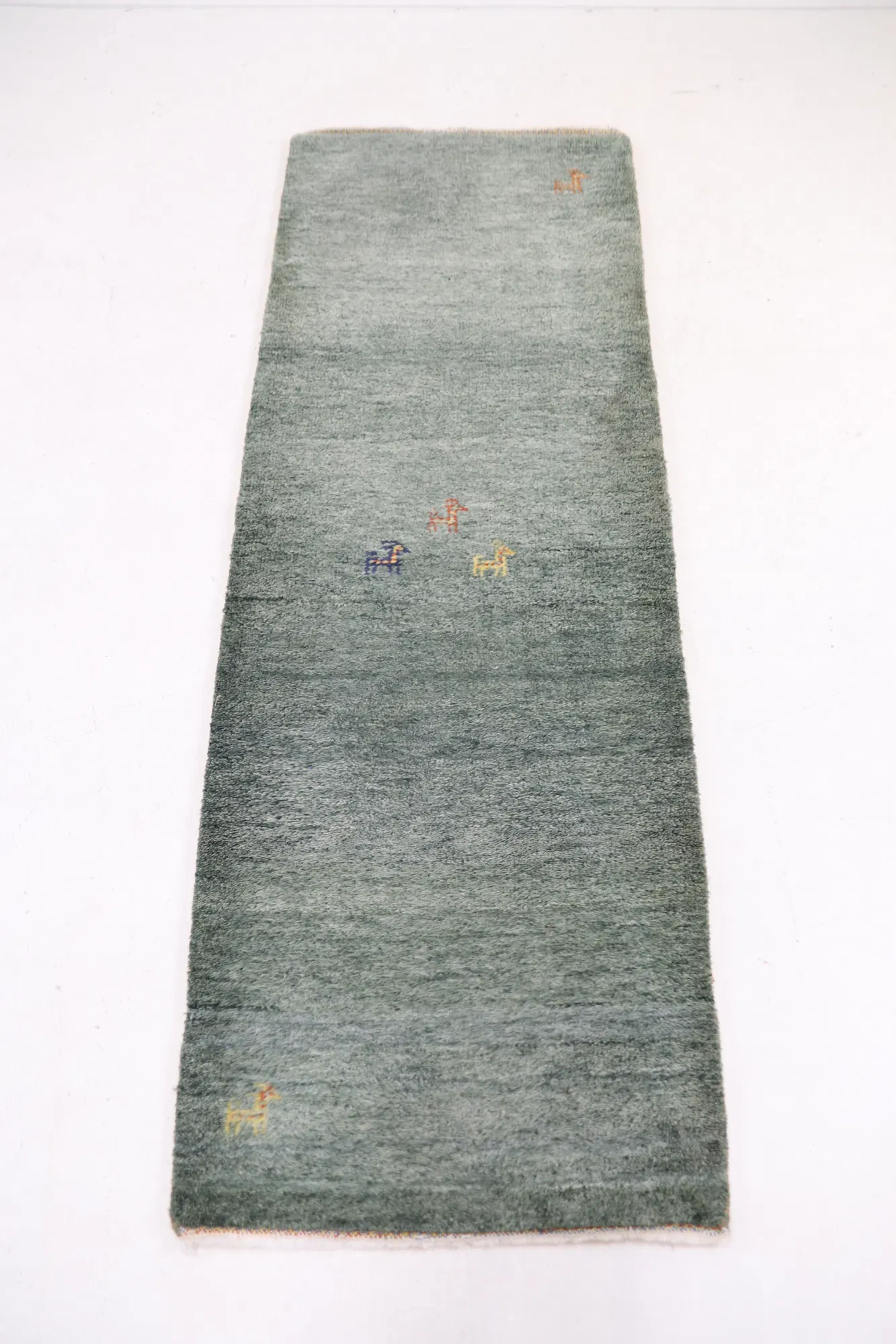 Tapis, oriental, noué à la main, laine.