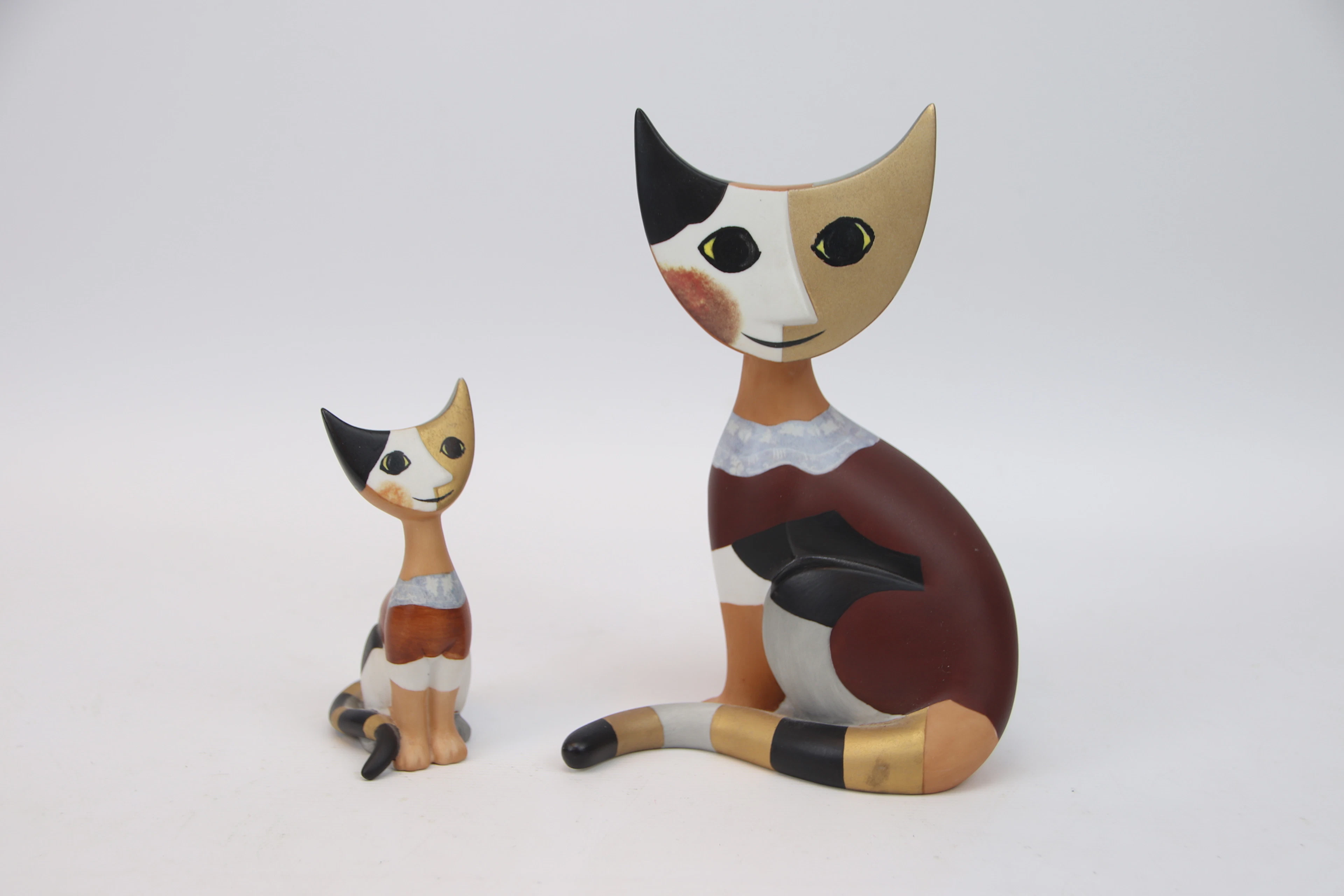 Rosina Wachmeister, eine zweiteilige Porzellanfiguren.