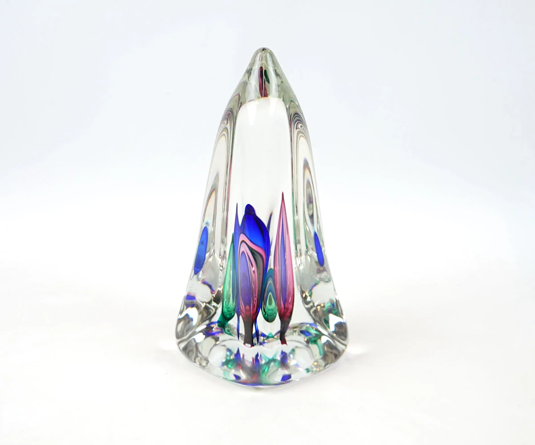 Leif Persson, an art glass, signed, 1995, Strömbergshyttan.