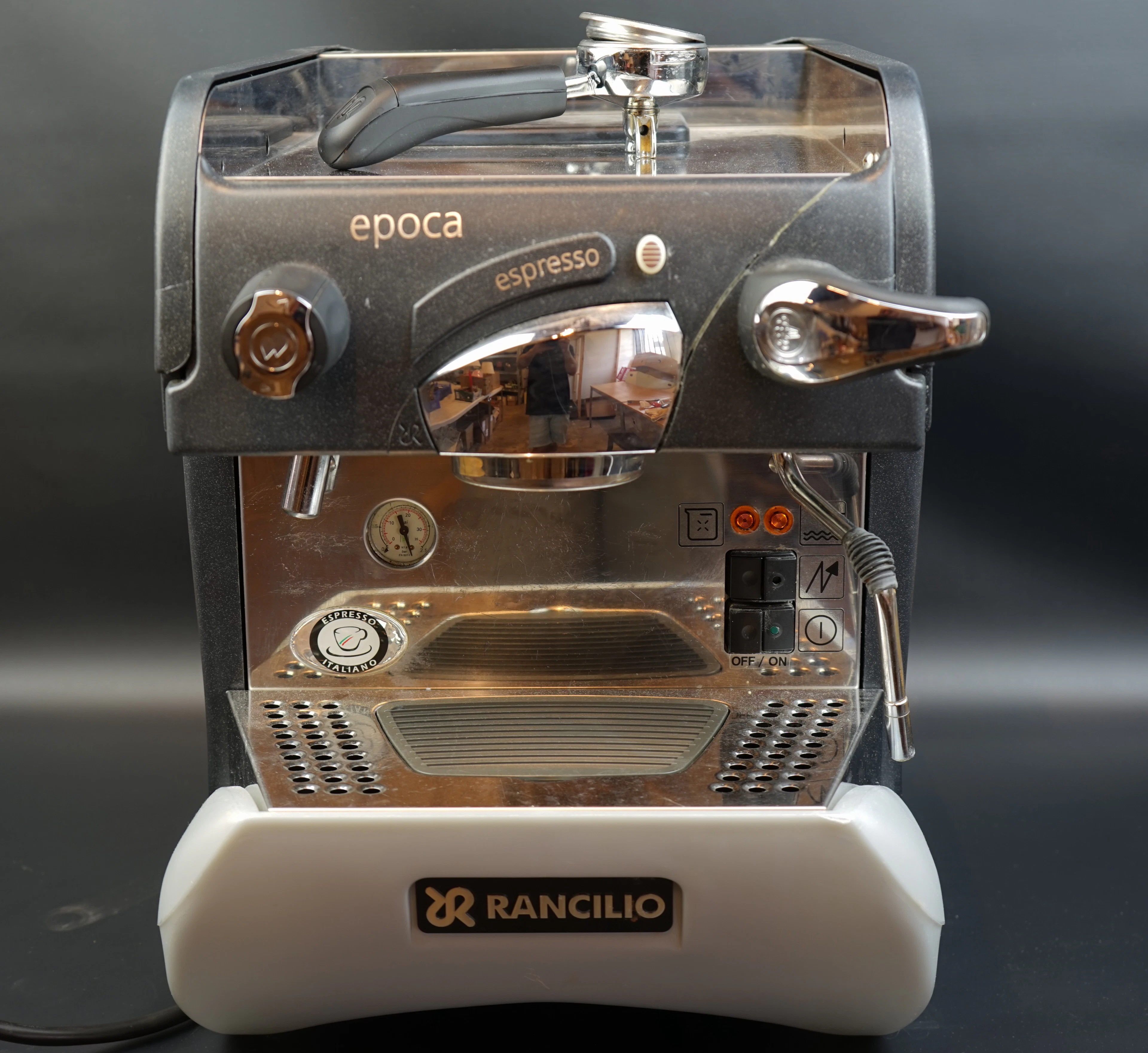 Macchina per caffè espresso, Rancilio, Epoca, Italia.