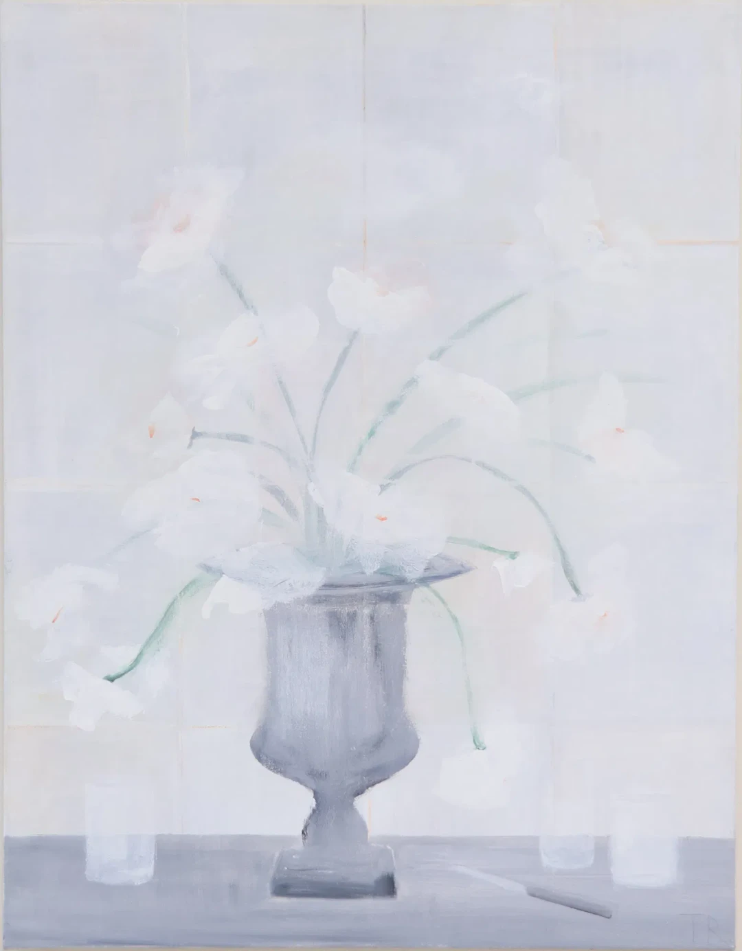 Thérèse Reuterswärd, "The Urn", oil on canvas, monogrammed signed TR, dated -19.