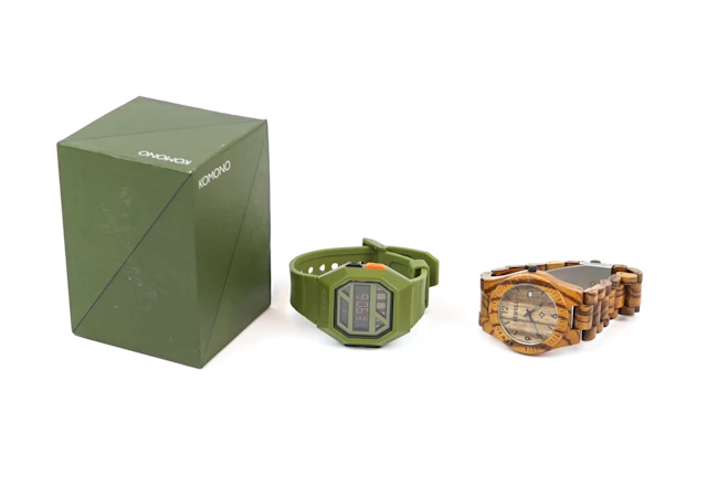 Wristwatch, 2 pcs, Komono and Bewel.
