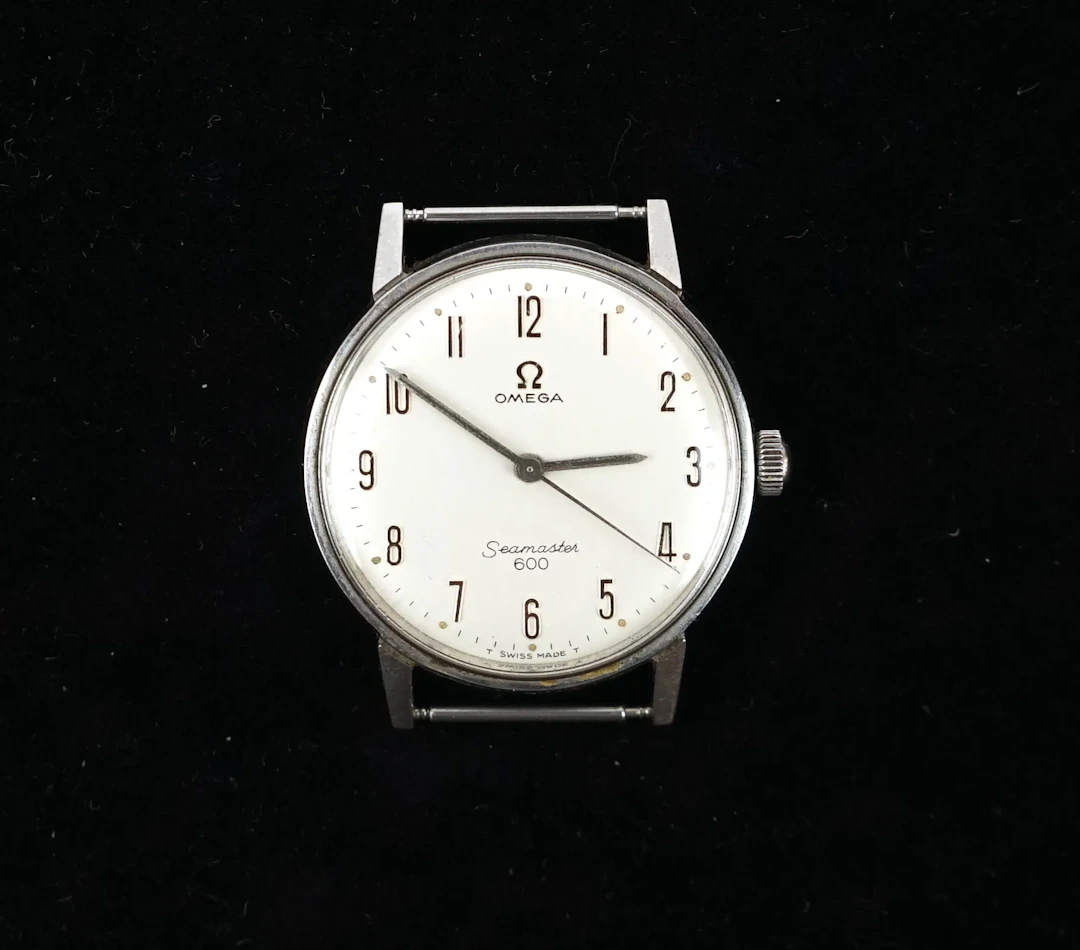 Reloj de pulsera, Omega Seamaster 600, manual, acero, años 60.