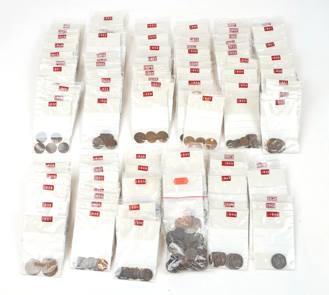 Coins, a game, Swedish, 1910-1950.
