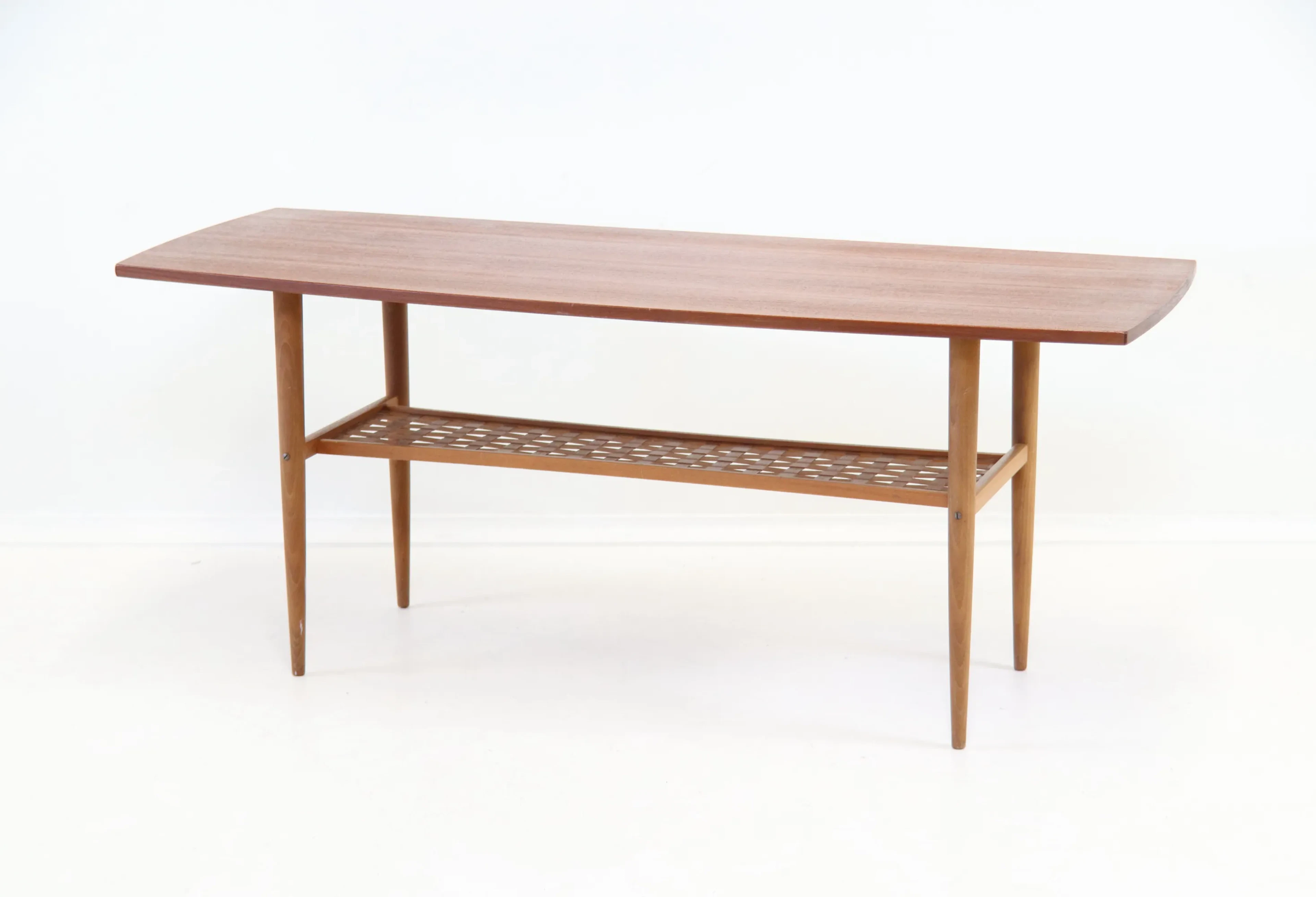 Coffee table, teak, Alberts, Tibro, 1960s.