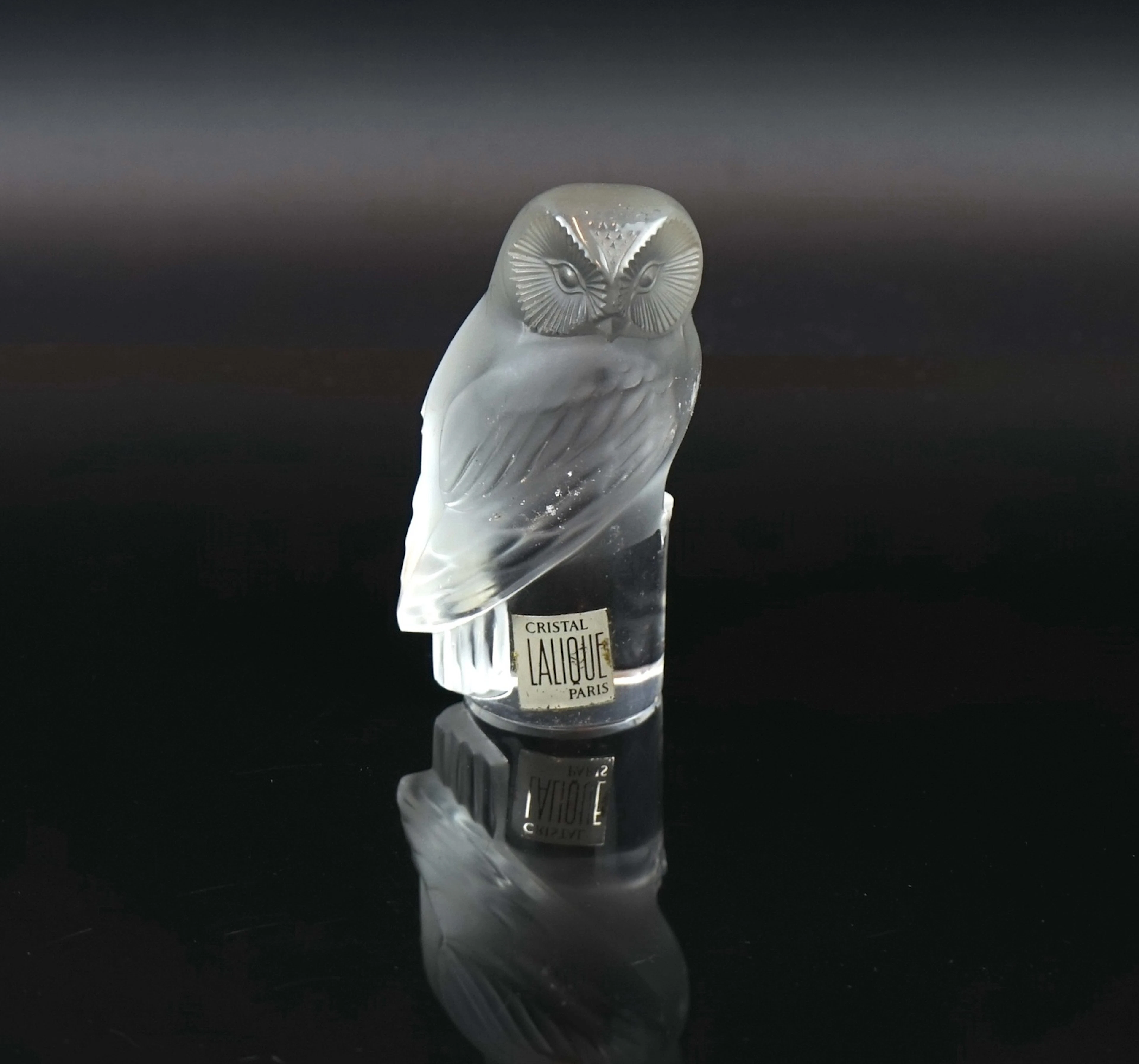 Lalique, statuetta, vetro, Francia.