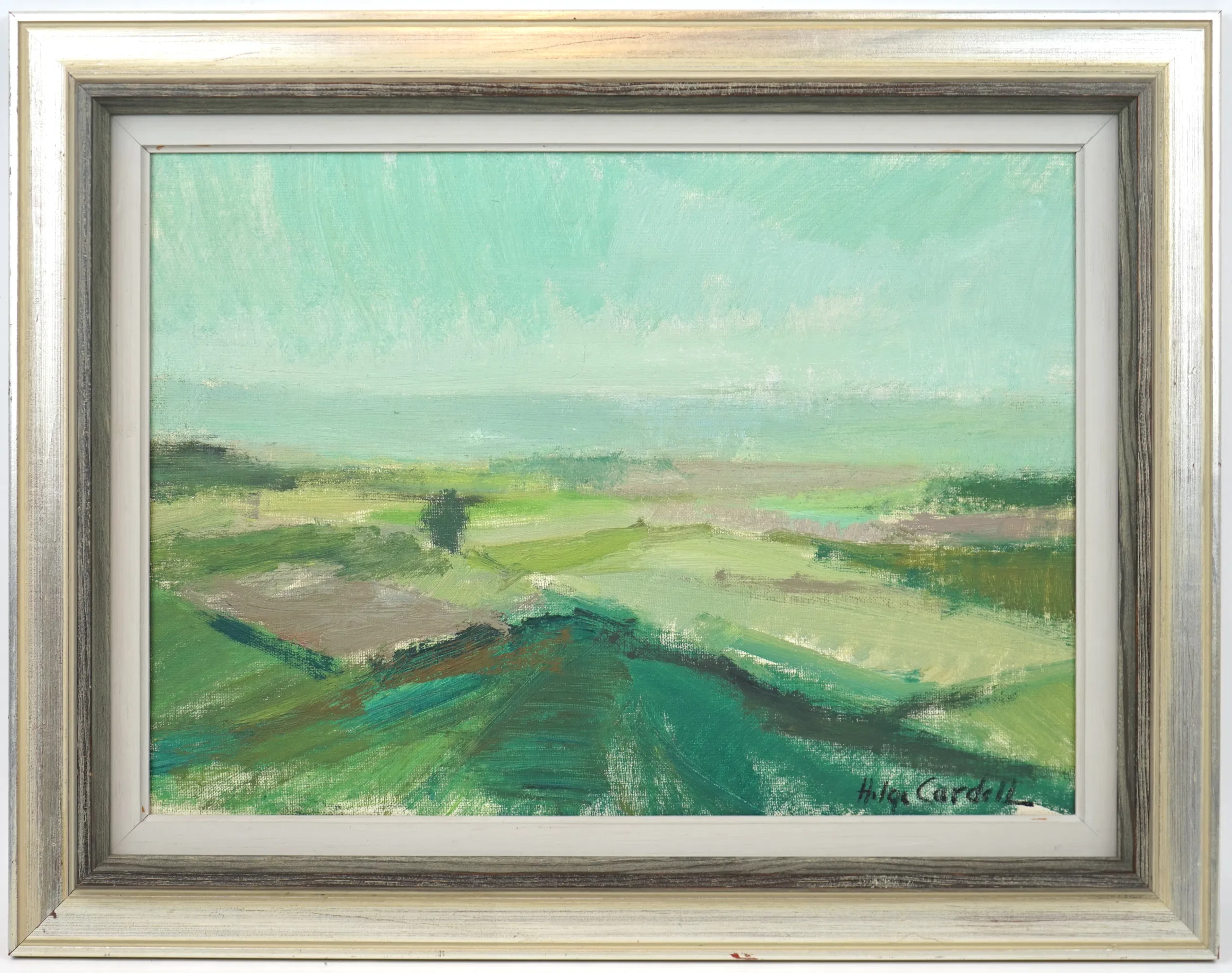 Helge Cardell, oil on canvas, signed.