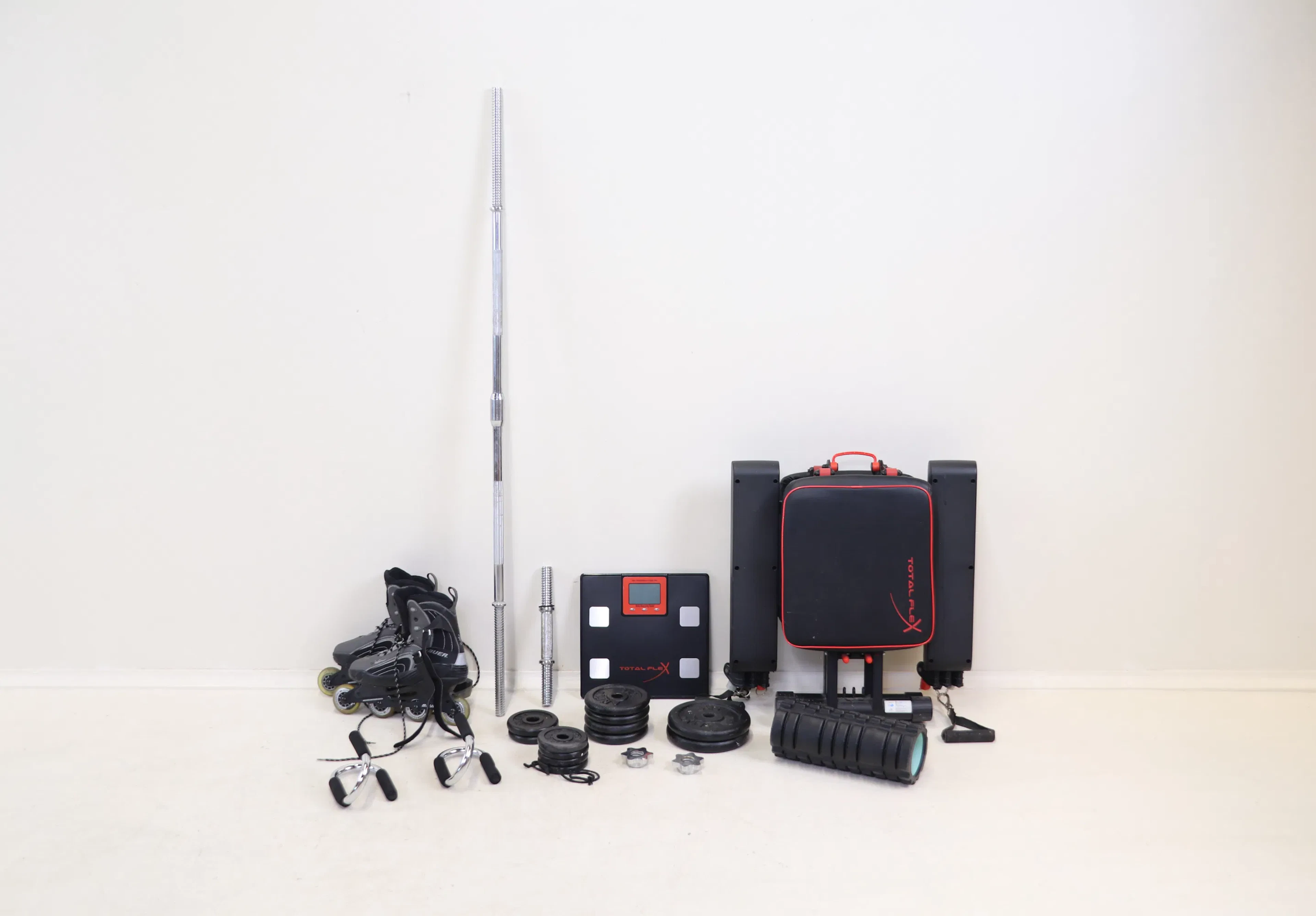 Exercise equipment, one batch.