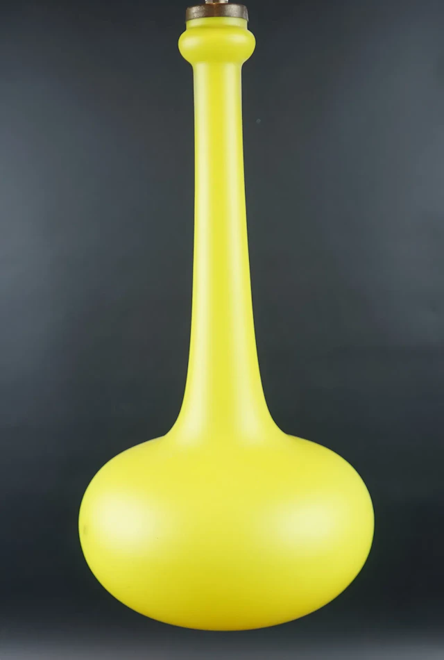 Ceiling lamp, glass, 1900s.