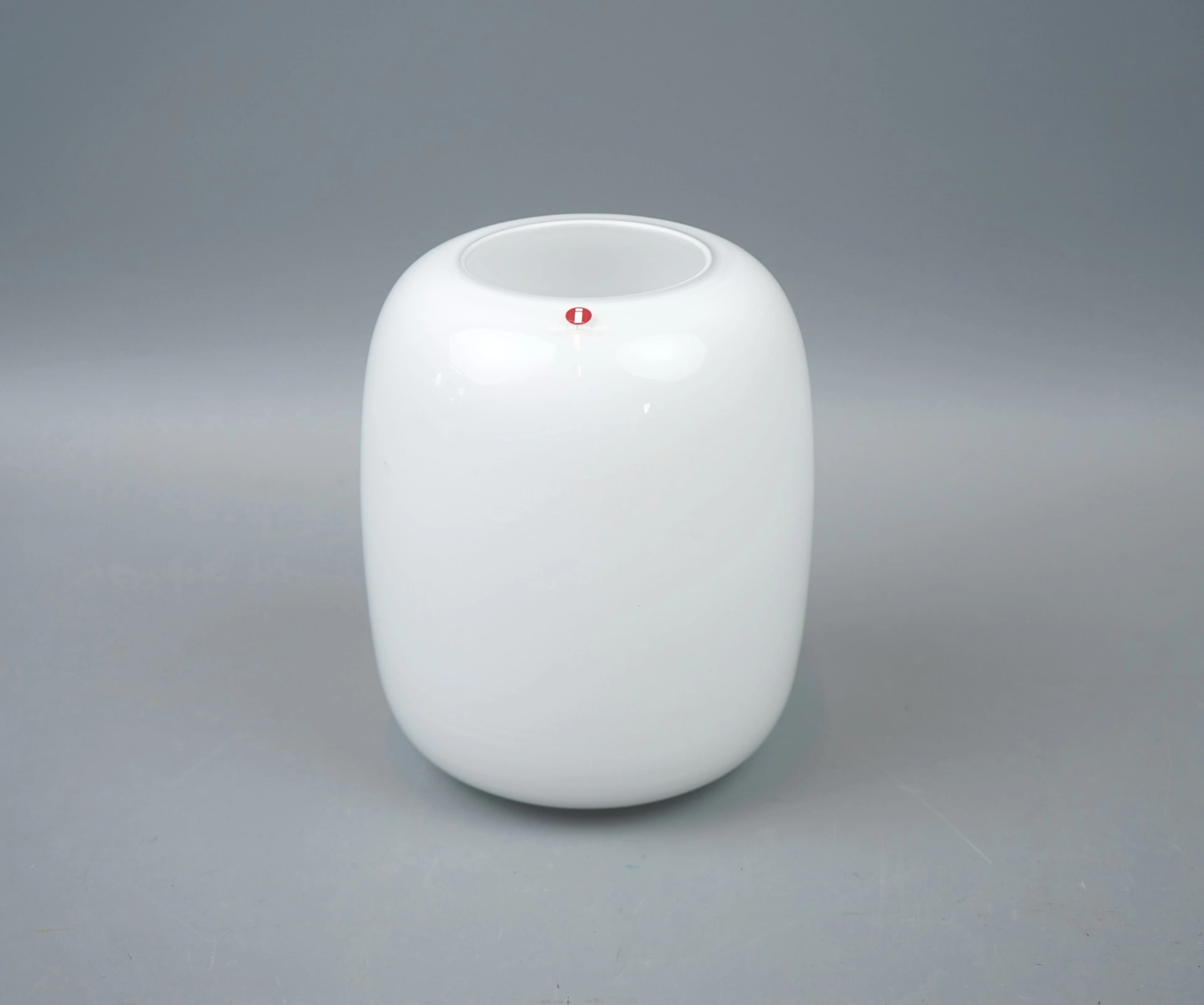 Timo Sarpaneva, a glass vase, ''Jurmo'', Iittala, Finland, signed.