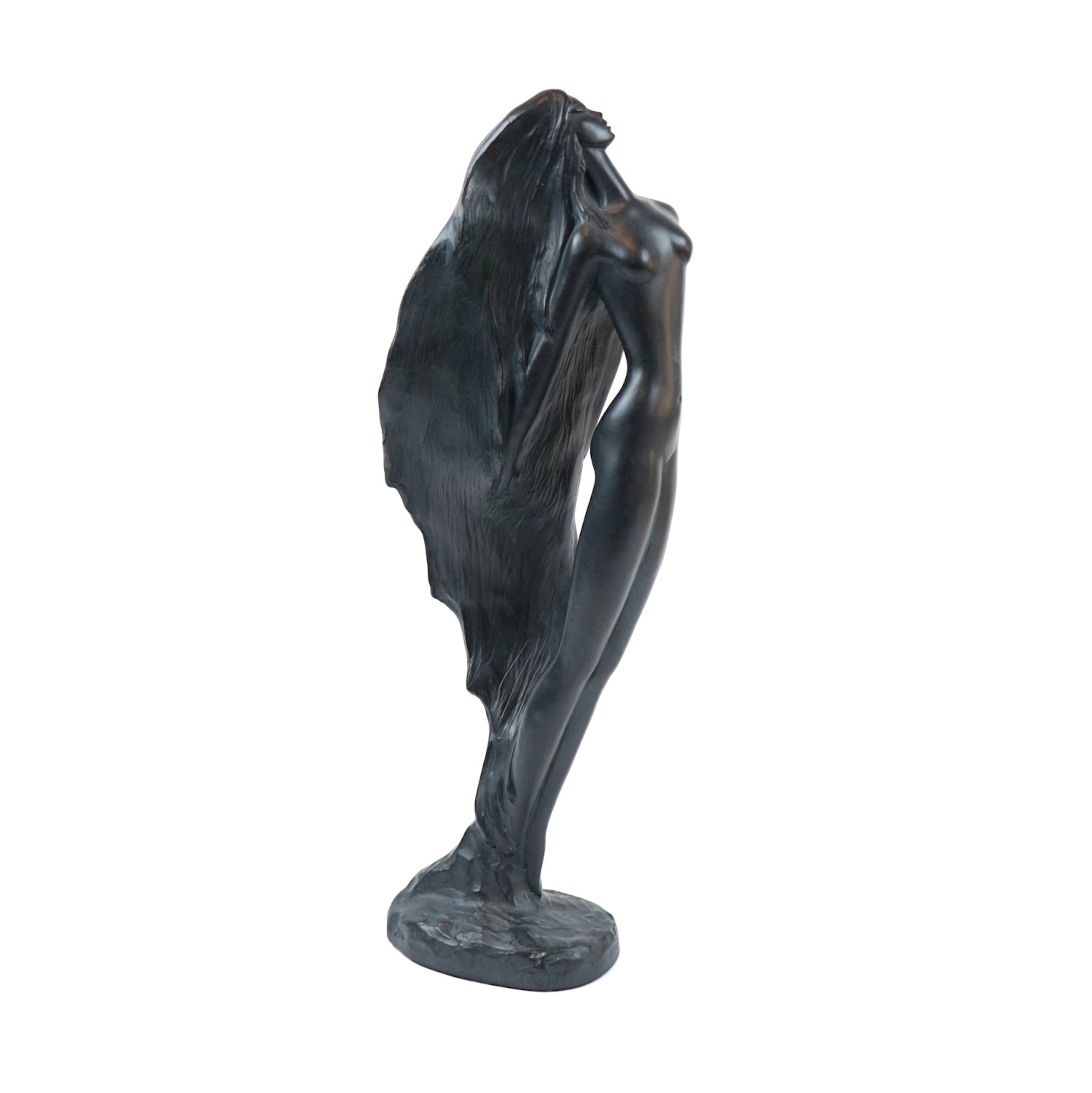 David Finher, escultura, cerámica, firmado Fisher, Austin Sculpture.
