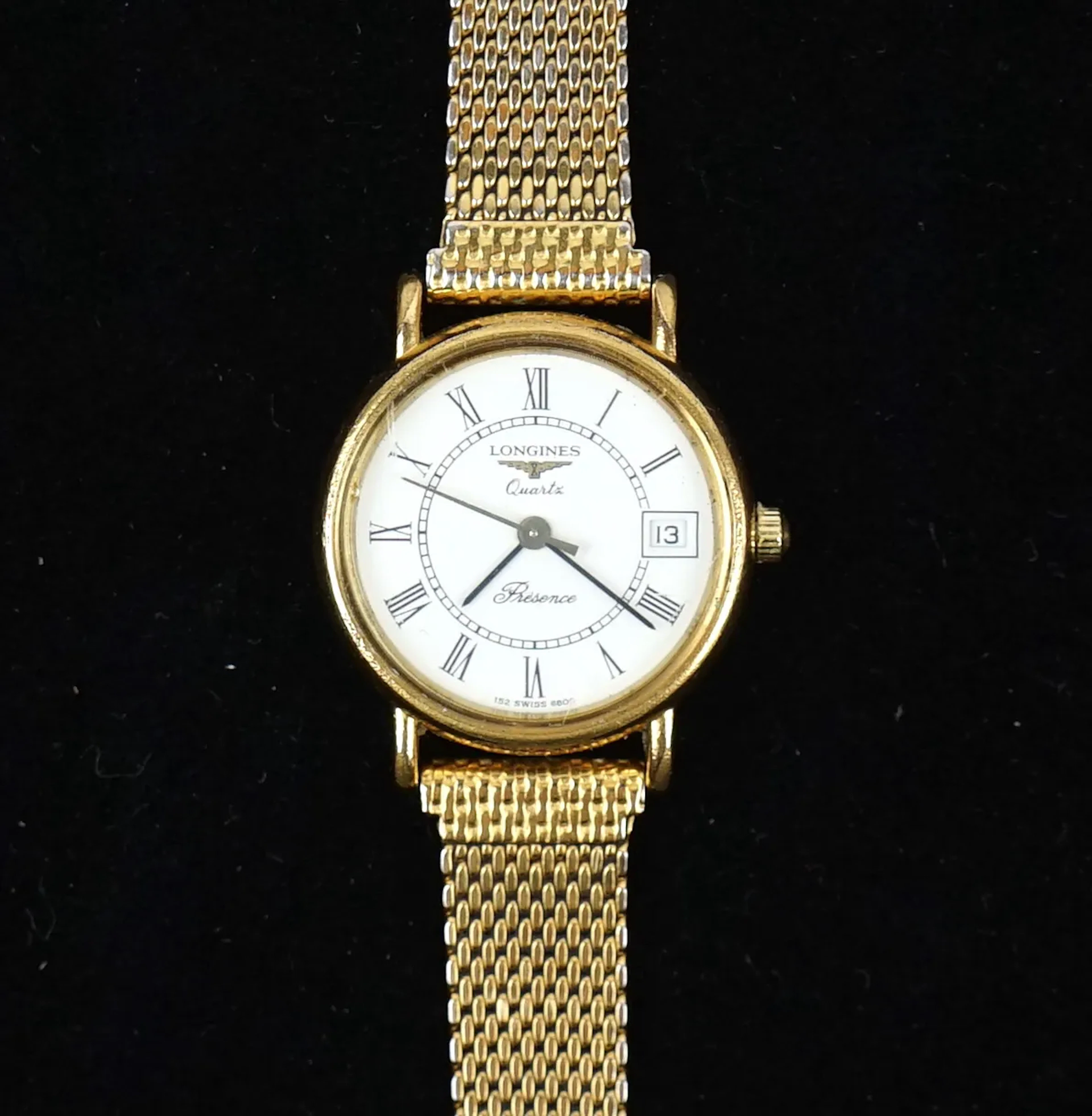 Reloj de pulsera, Longines Quartz Presence.