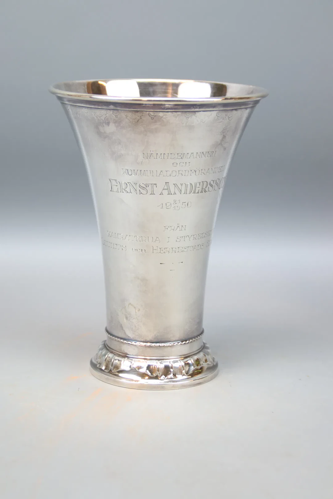 Cup, silver, 830.