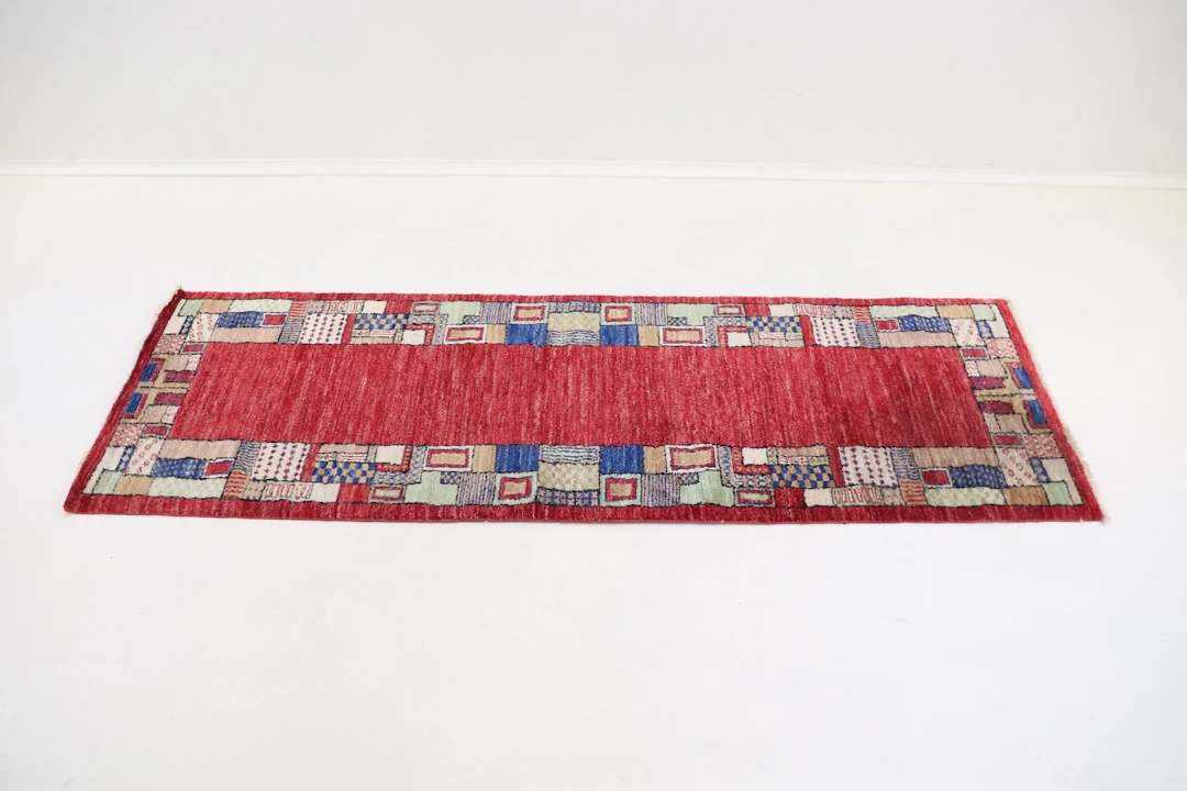 Gallery rug, wool.