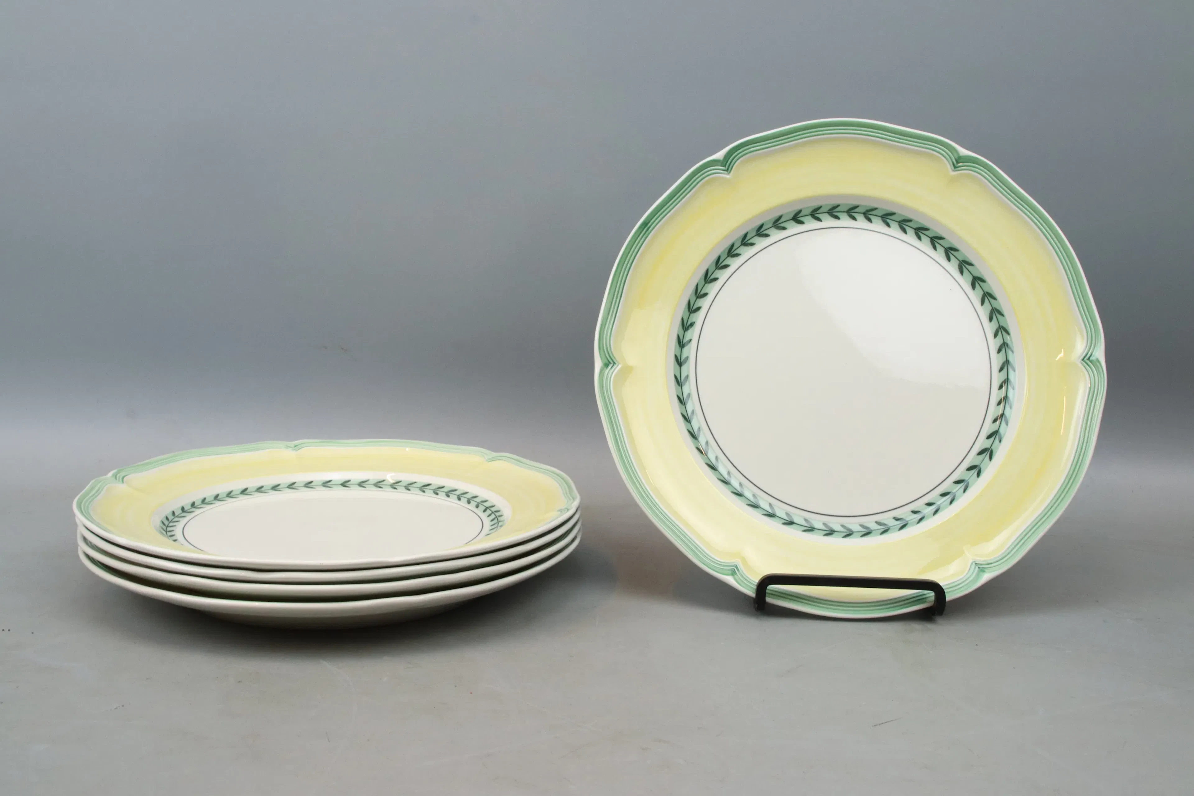 Villeroy & Boch, "French Garden Vienne", dinner plates, 5 pcs, porcelain.
