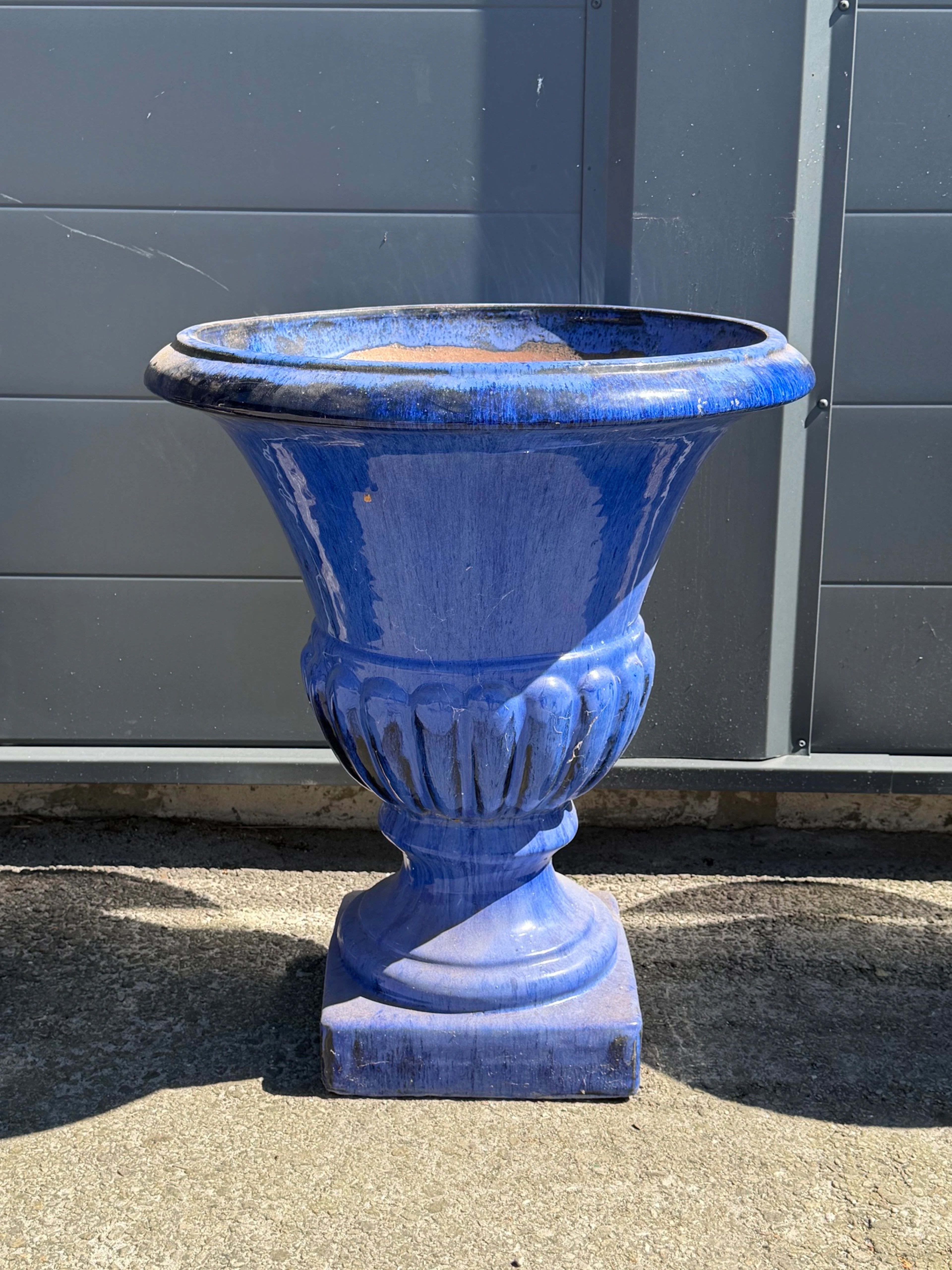 Urn, ceramic.