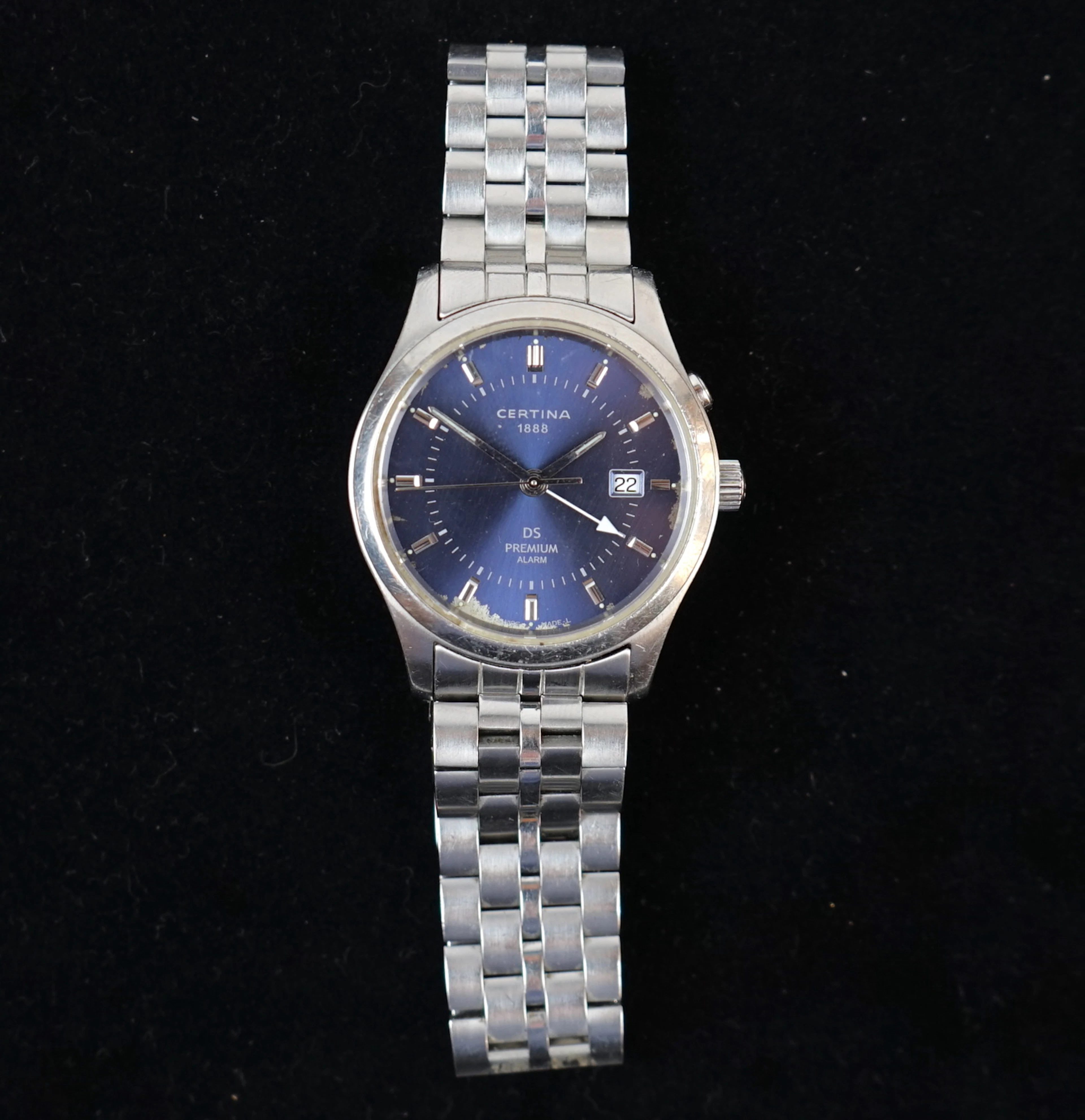 Relojes de pulsera, alarma Certina DS Premium.