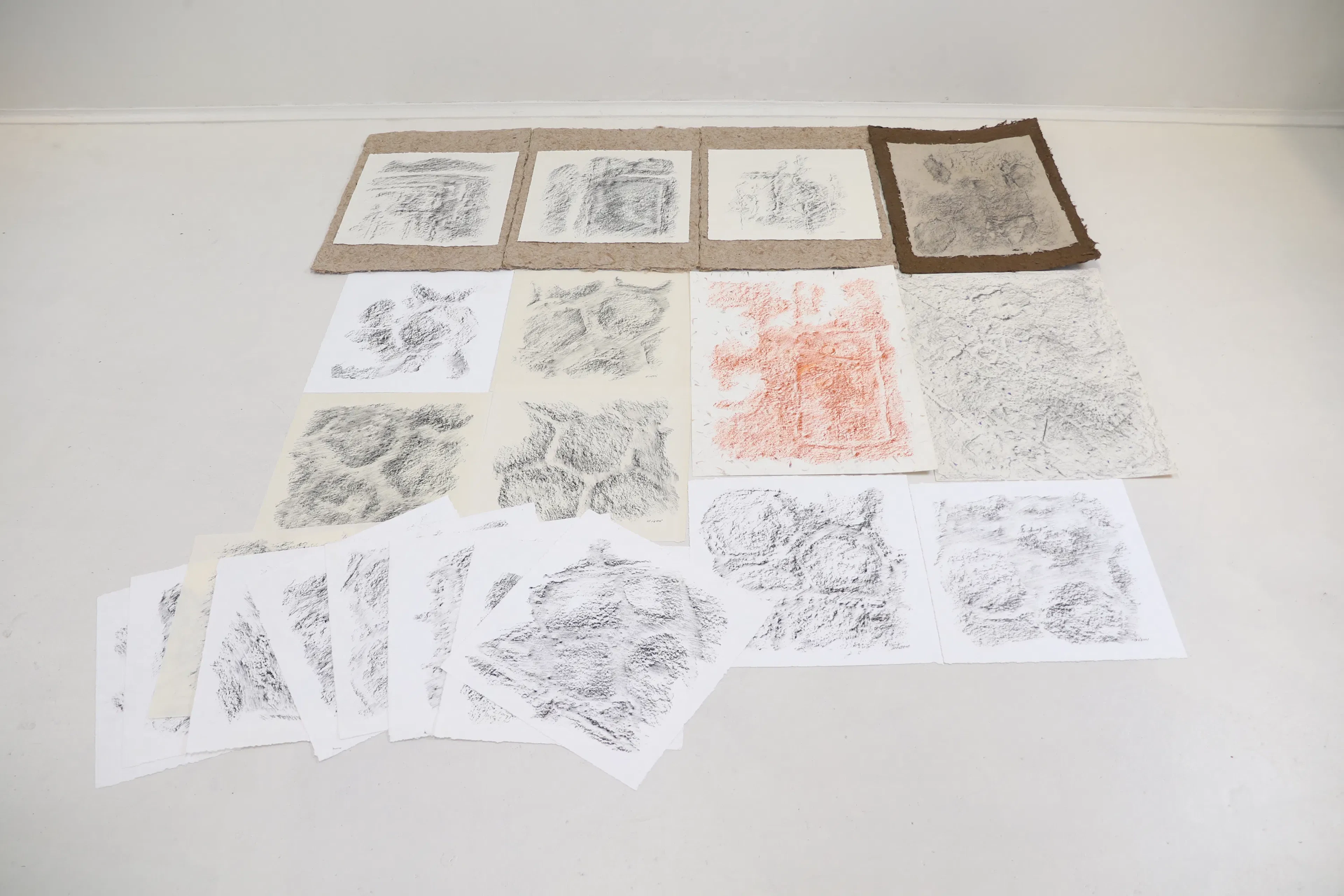 Ulla Viotti, pastel, 22 pieces, partly signed.