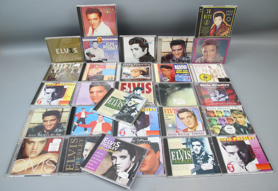 CDs, 29 pcs, Elvis Presley.
