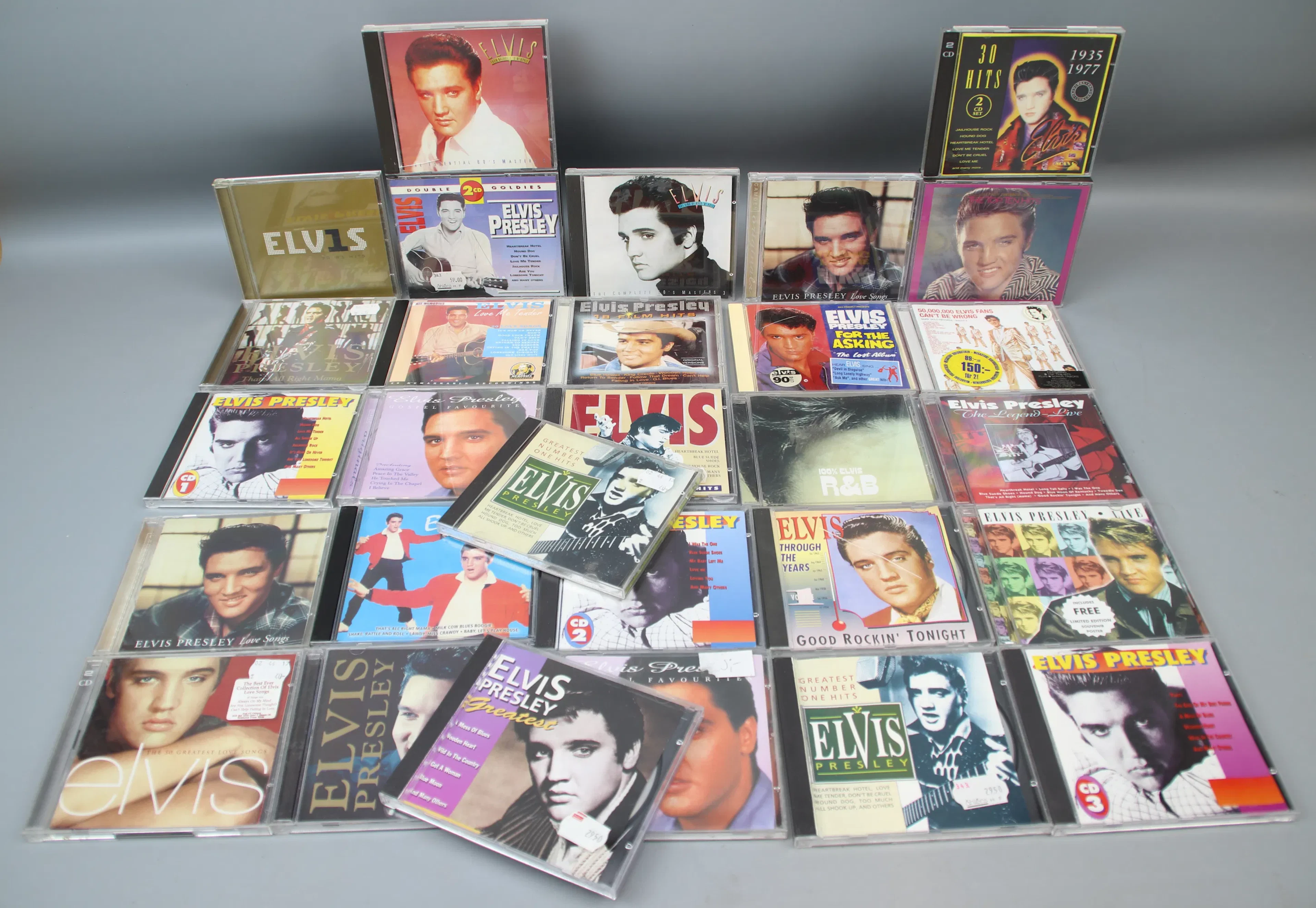 CDs, 29 pcs, Elvis Presley.