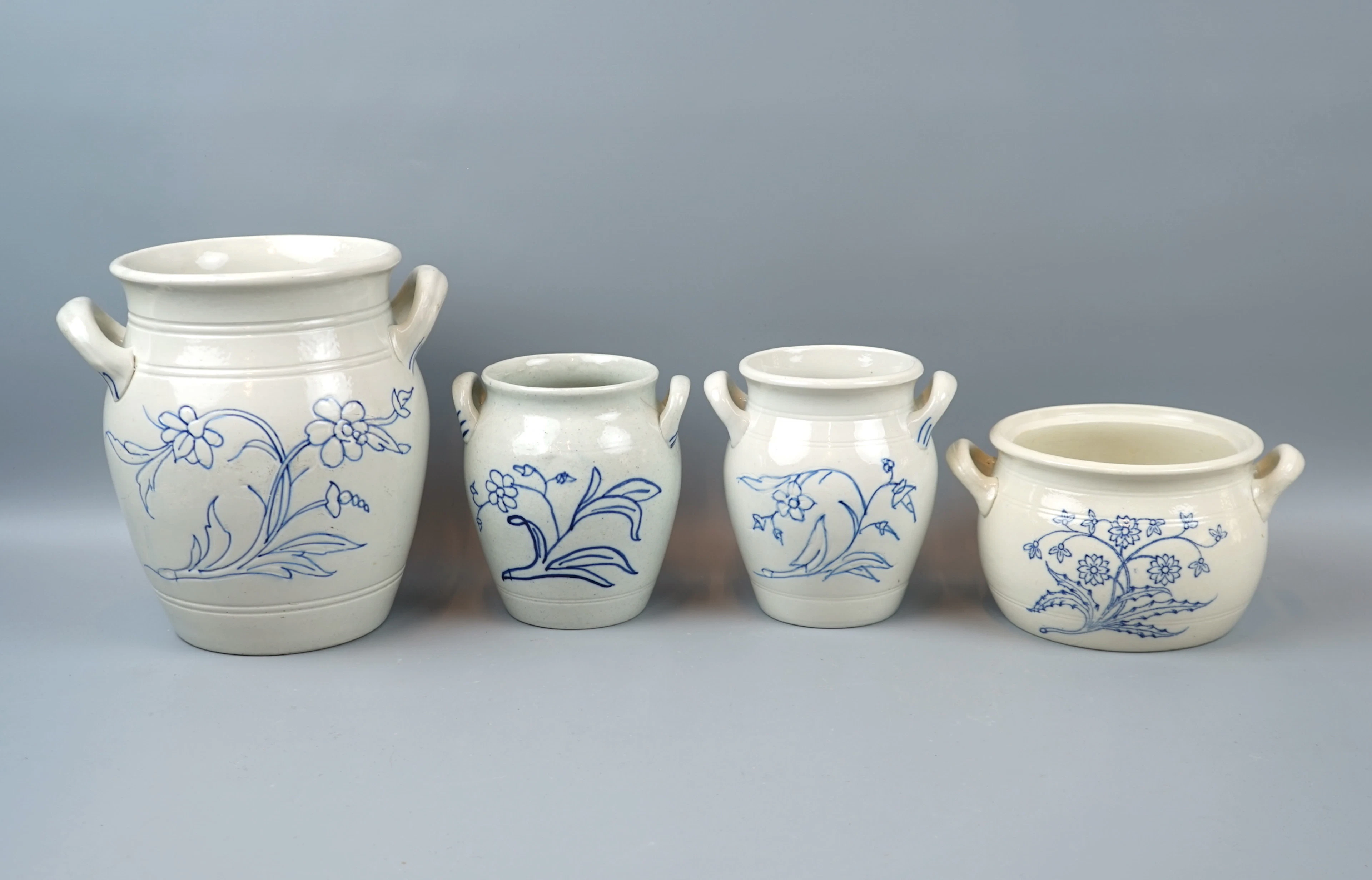 Tasses, 4 pièces, céramiques, dont Gustavsberg.