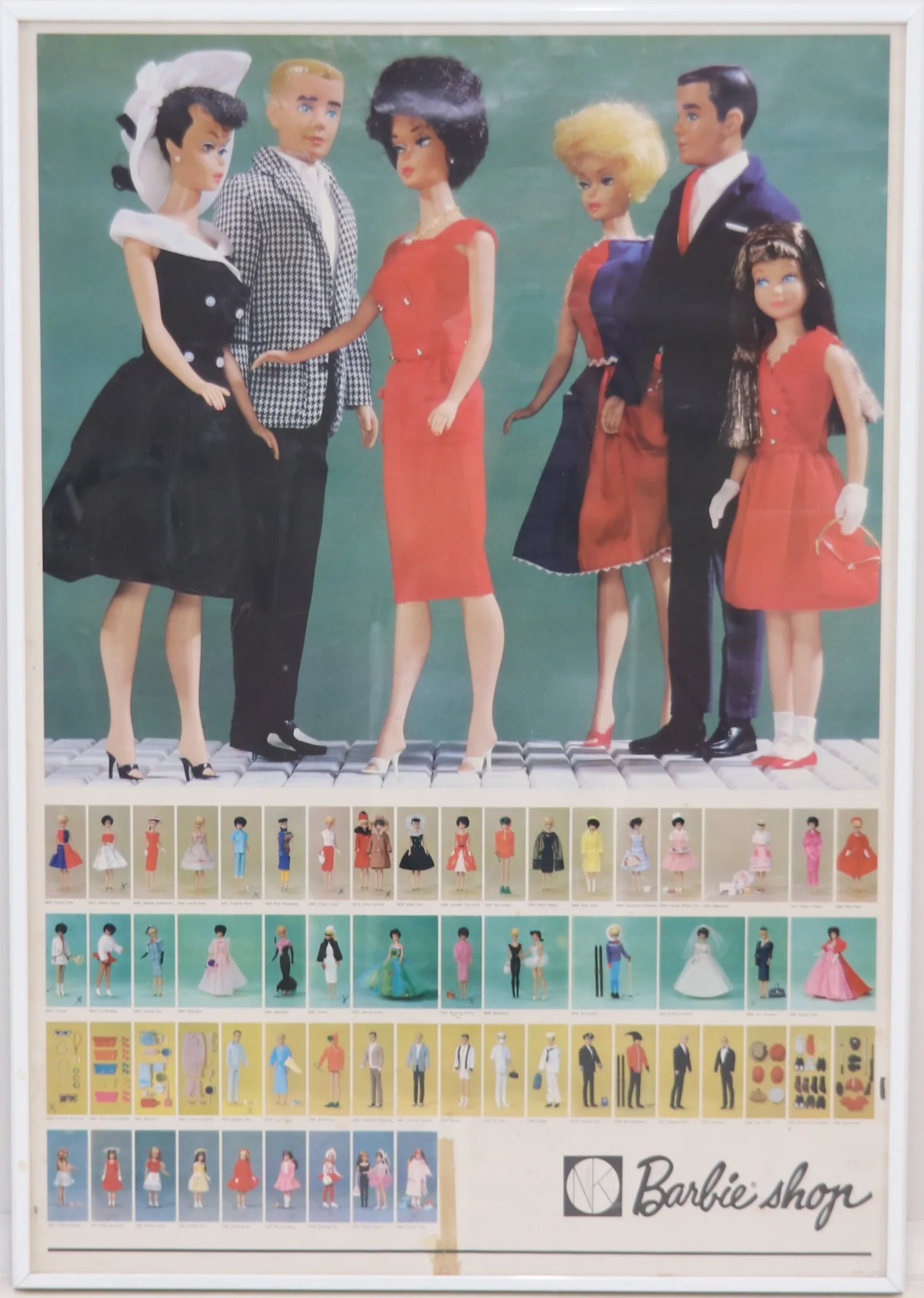 Affisch, NK Barbie Shop.