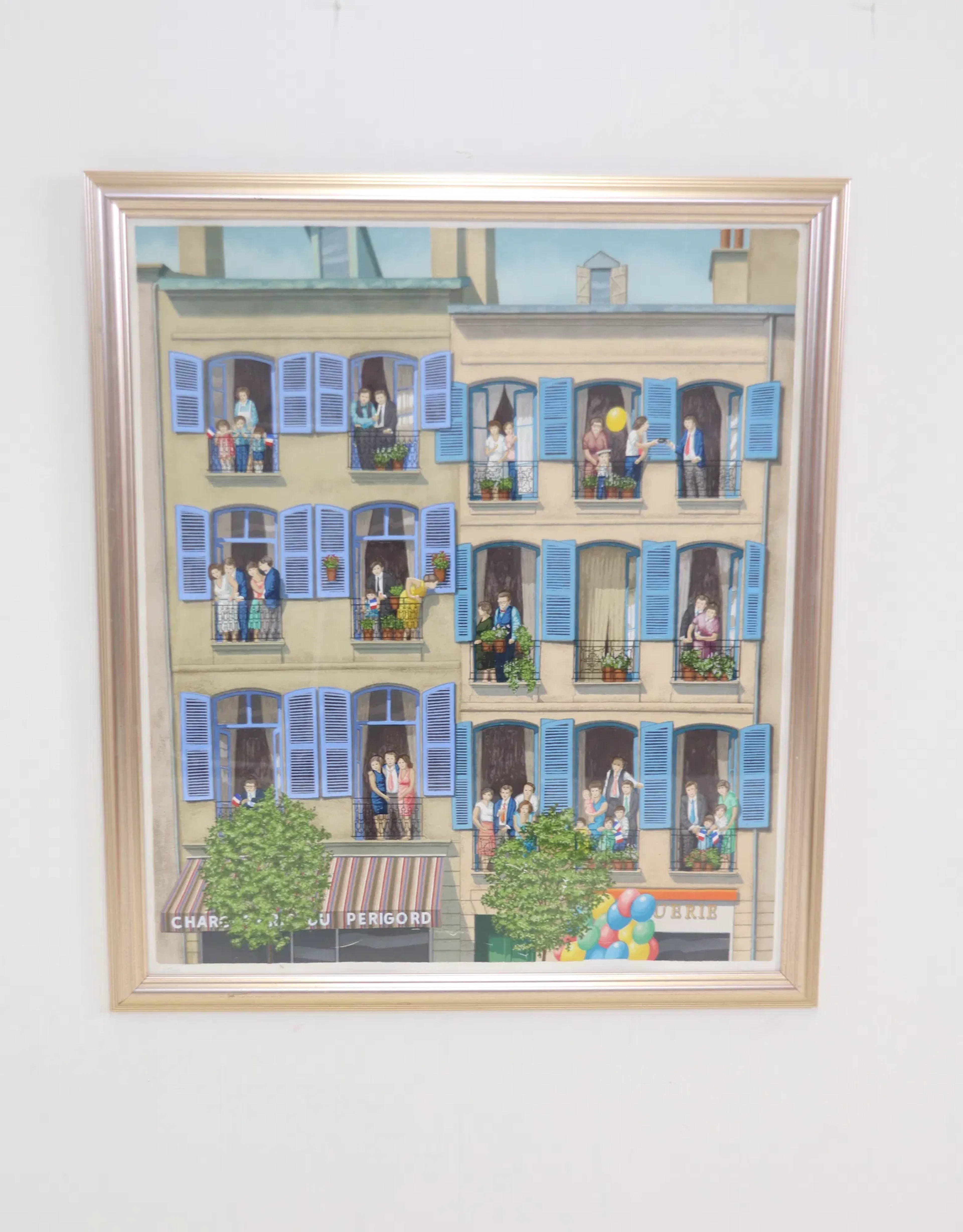 Ulf Greder, « Jour de Fête », lithographie n° 219/360, signée.