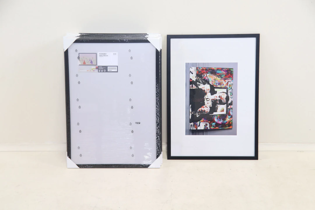 Frames, 12 pcs, wood, "Fiskbo", IKEA.