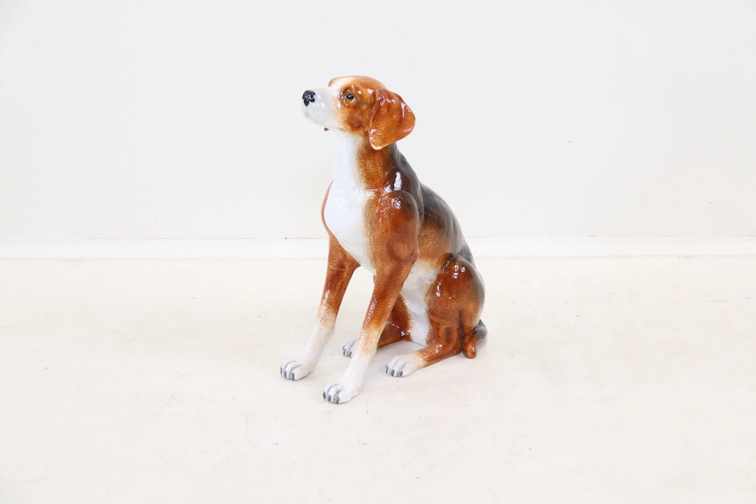 Anne Rooslien, la statuina del pavimento, il cane, Fyrklövern.