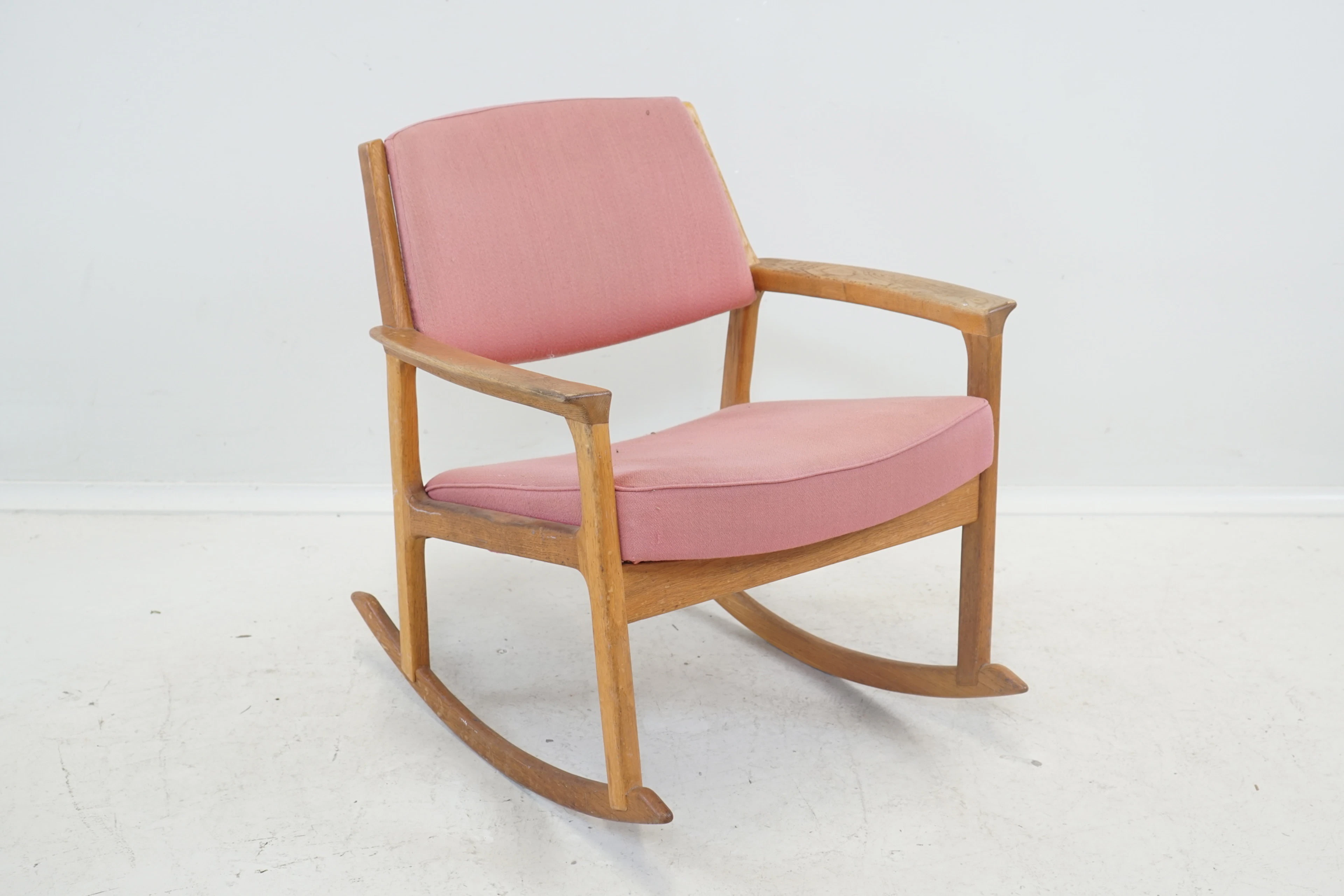 Mecedora, teca/silla, Bröderna Andersson, Ekenässjön, la segunda mitad de la década de 1900.