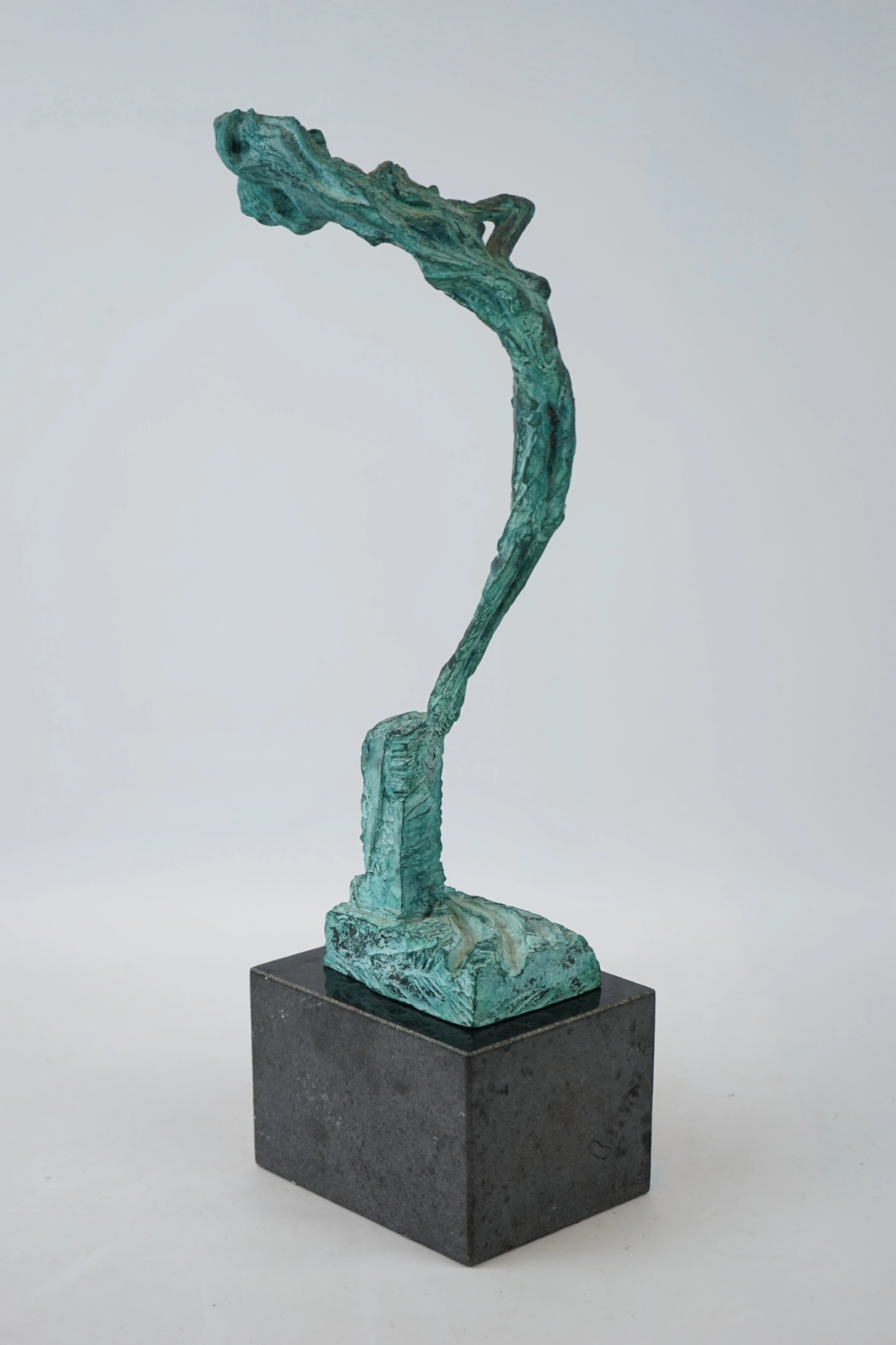 Richard Brixel, "Beauty", scultura, bronzo, su zoccolo di pietra, numerato