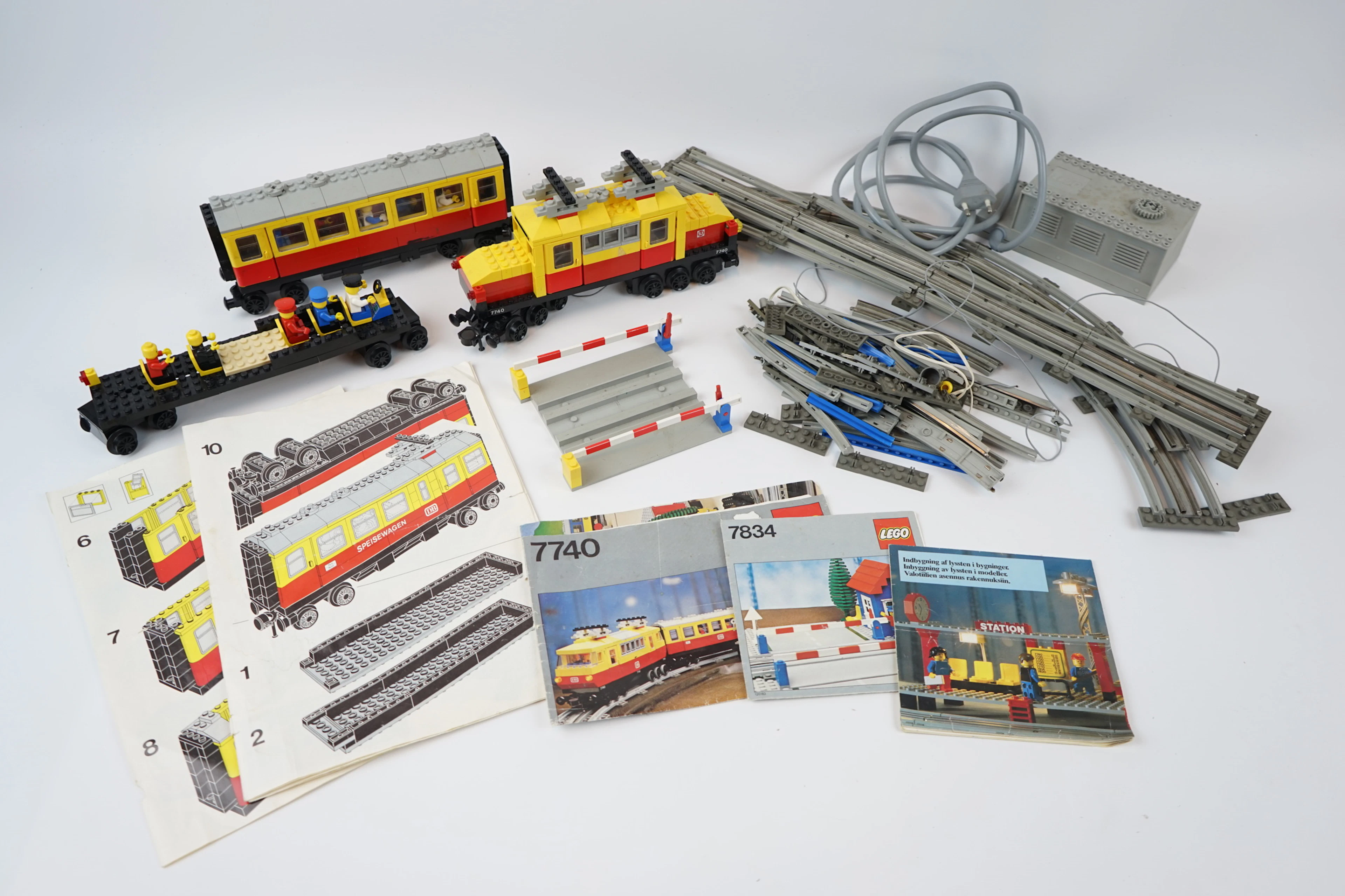 LEGO, tren de tren, un juego.