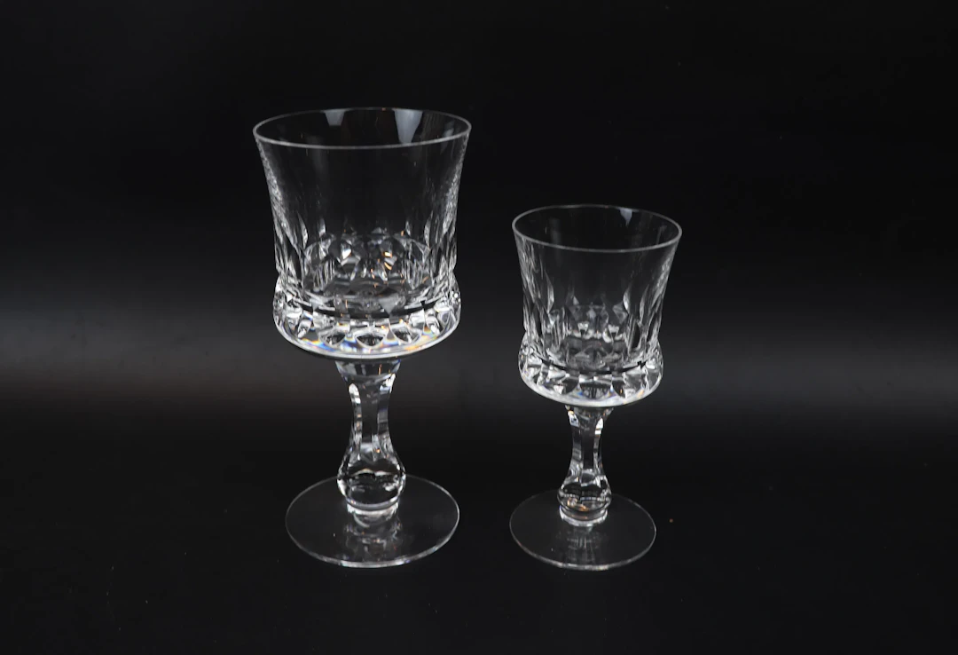 Göran Wärff, an 8+8 glass, "Prince", Kosta Boda.