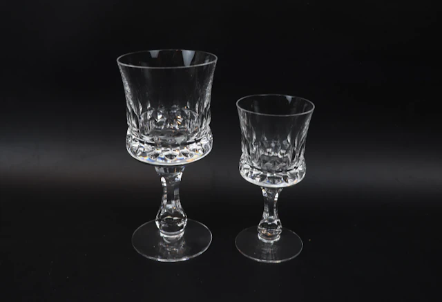 Göran Wärff, an 8+8 glass, "Prince", Kosta Boda.