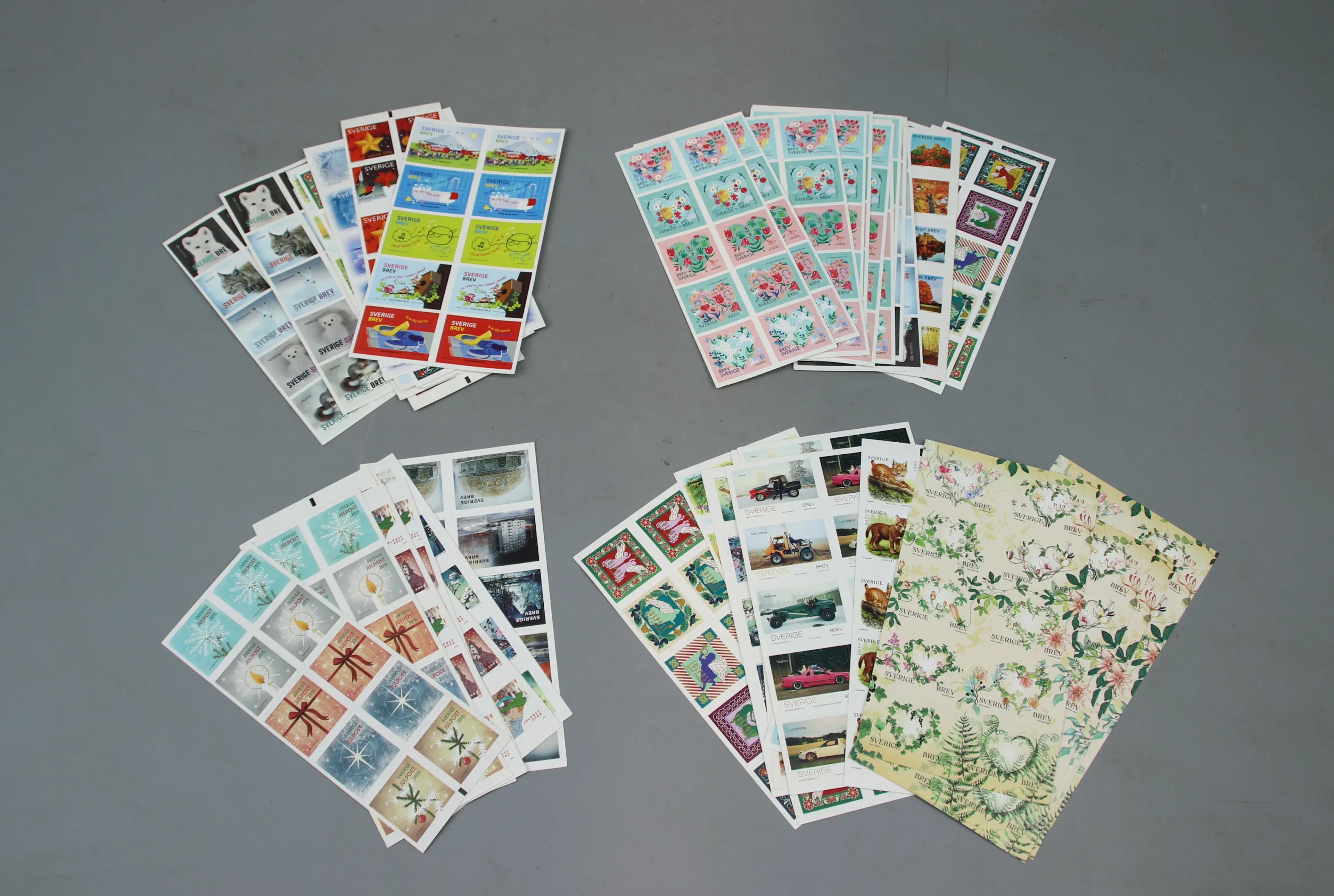 Francobolli lettera, 500 pezzi a 22 SEK, post-fresh.