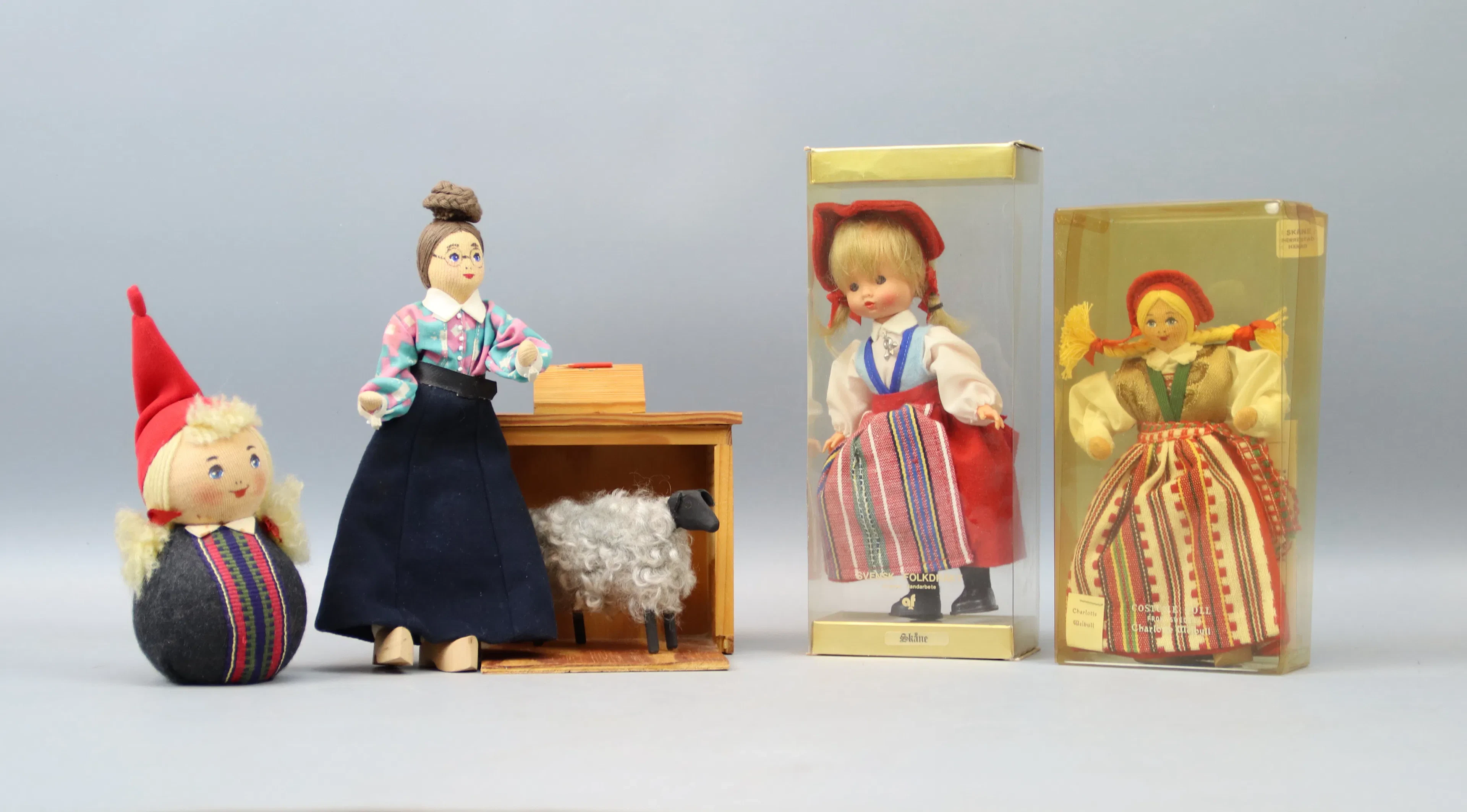 Dolls, figurines, etc.