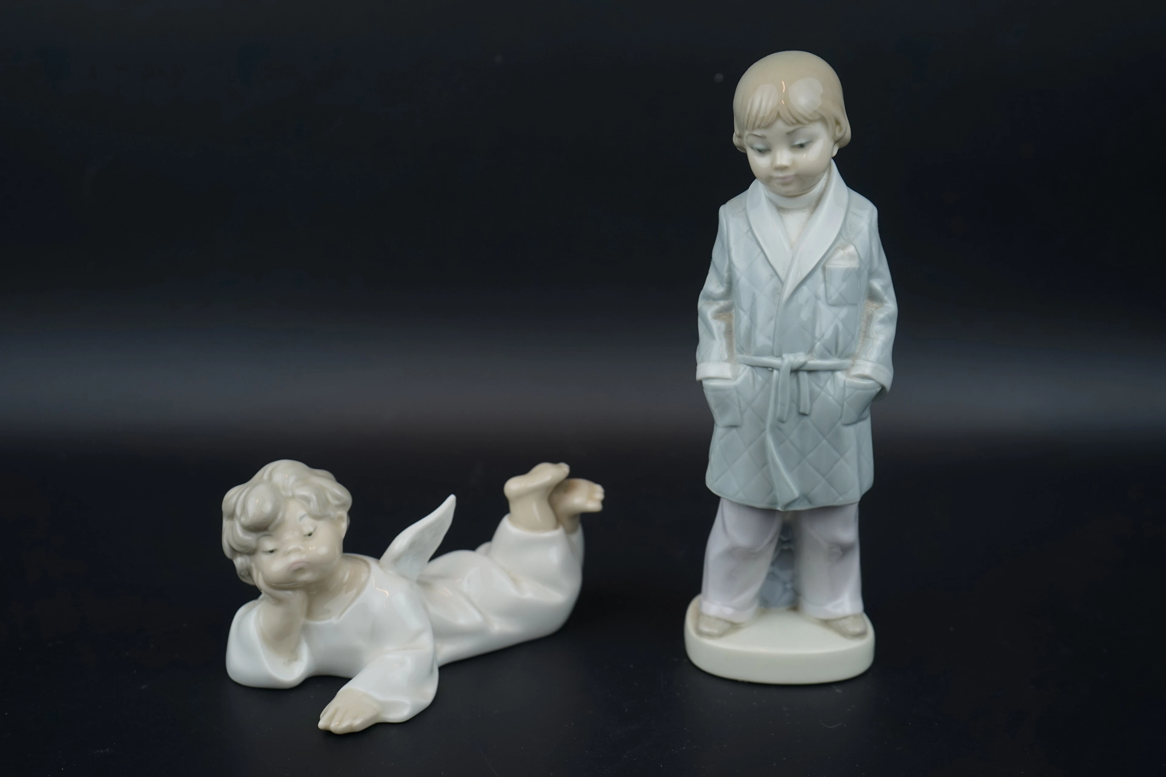 Figuras, 2 piezas, porcelana, Lladró.
