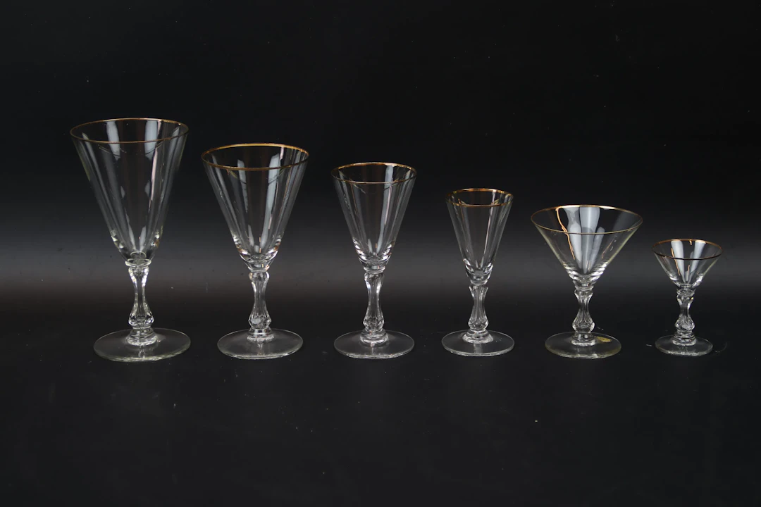 Glassware, 47 pieces, Trelleborg.